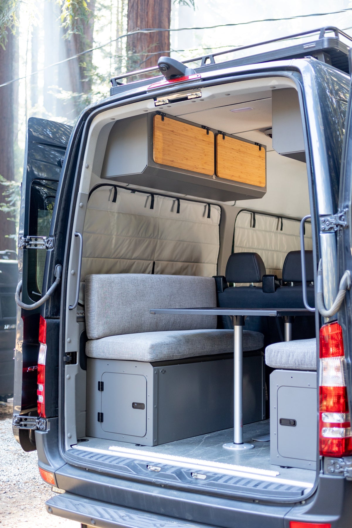 Mercedes Sprinter Stealth Passenger Van Middle Window Covers