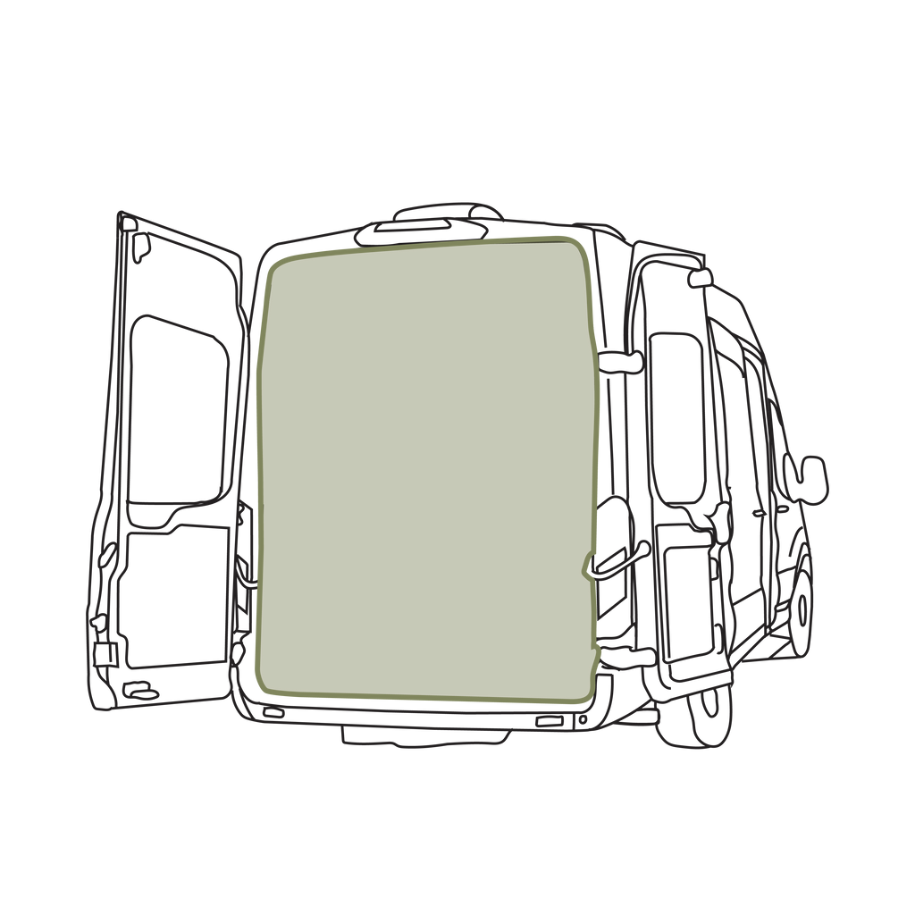 Ford Transit Bug Screen - Rear Door