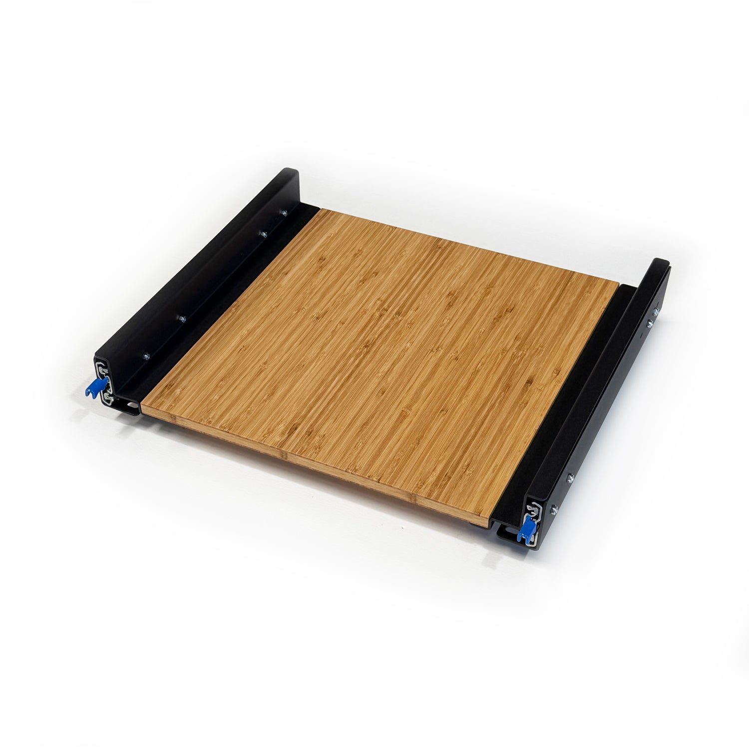 RB Components 20 inch DIY slide tray kit, a compact full extension slide tray with timber deck