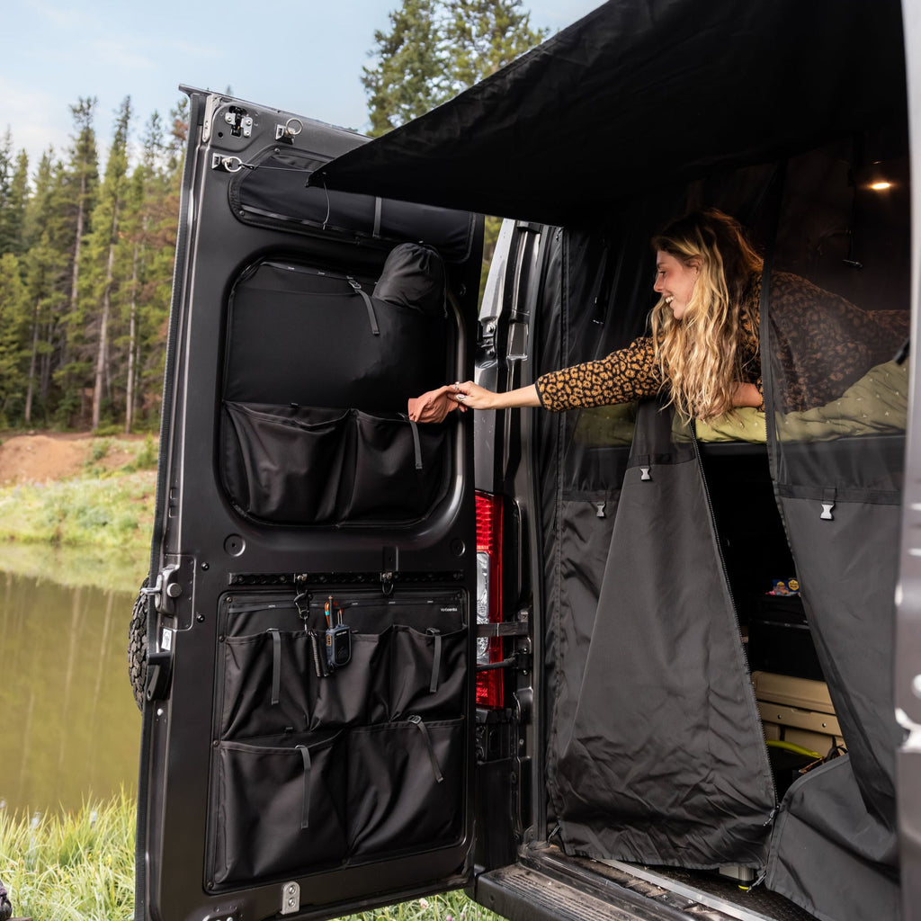 Ram Promaster Middle Rear Door Storage Panels (Pair)