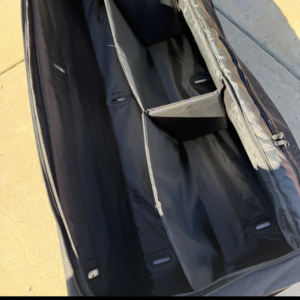 36" Soft Overhead Storage Cabinet for Camper and Cargo Vans