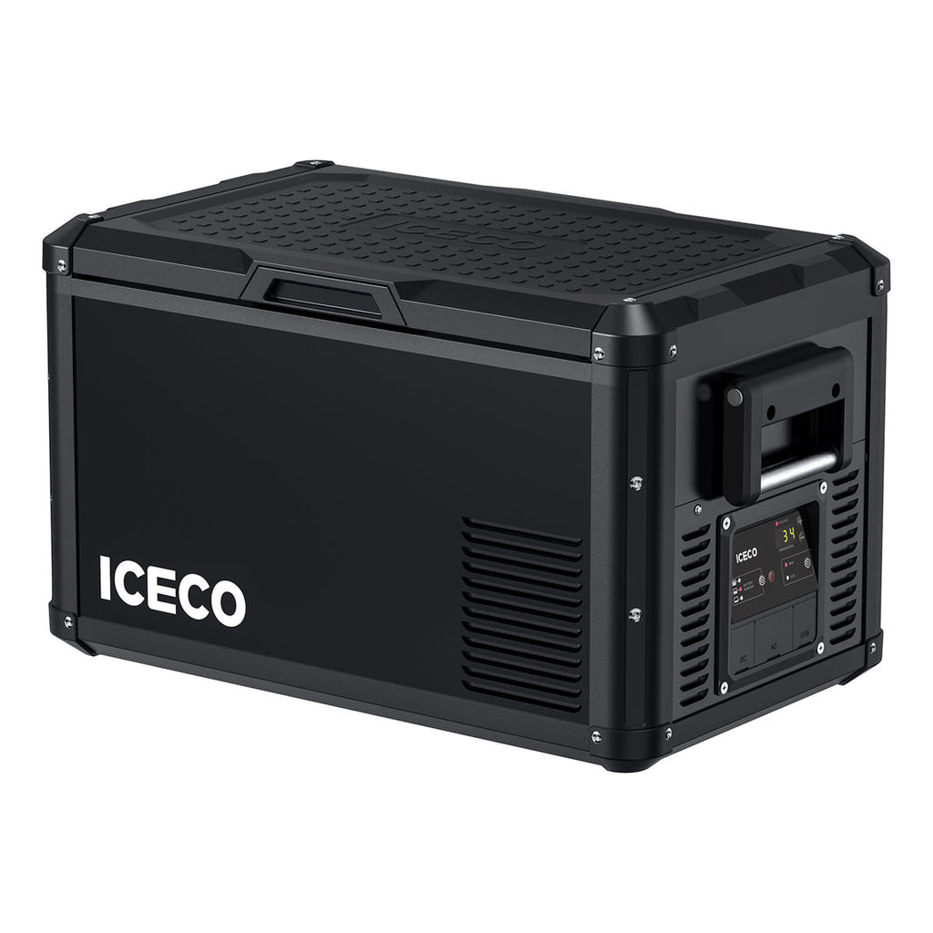 ICECO VL35ProS single zone portable fridge freezer, a 35 liter 12 volt compressor chest fridge
