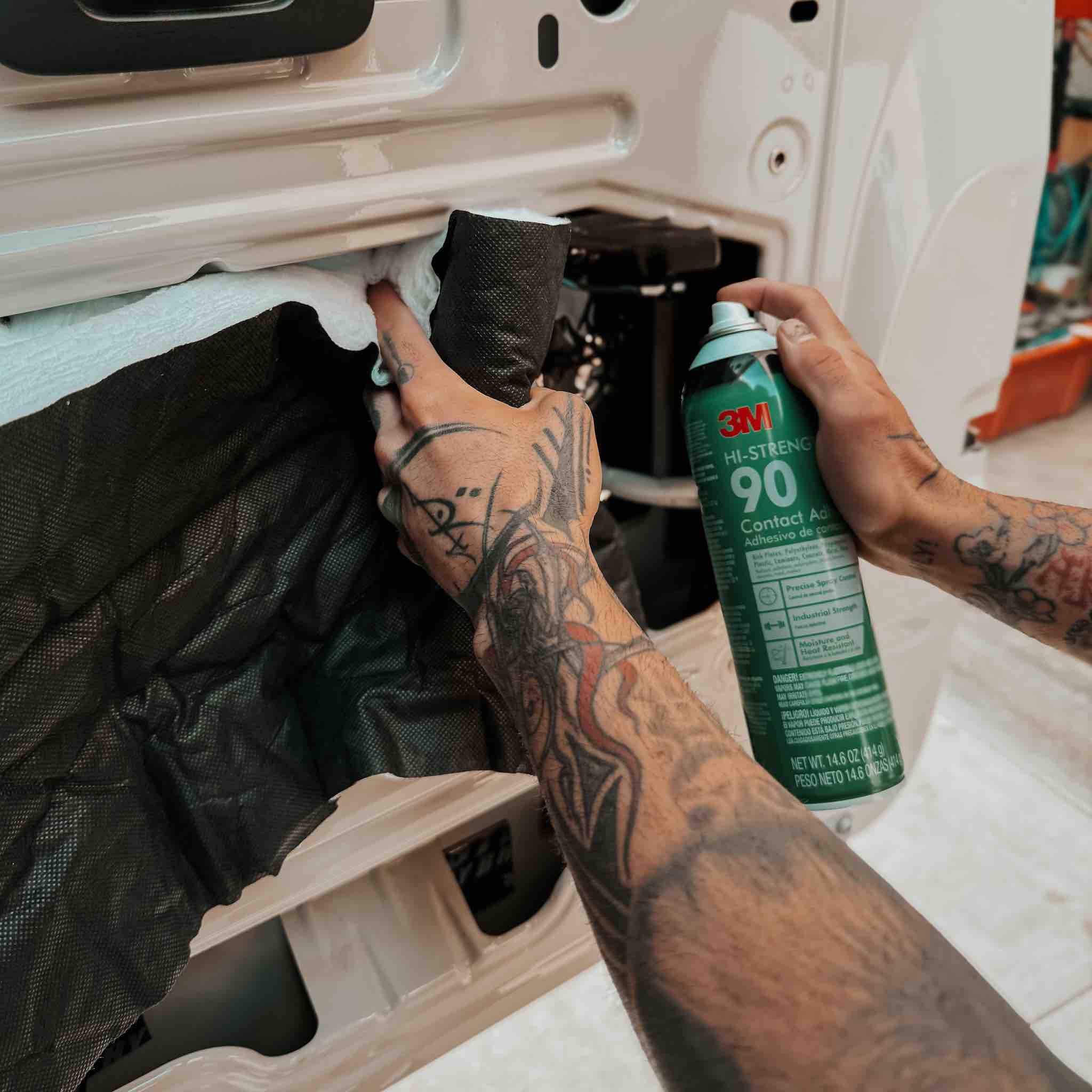3M™ Thinsulate™ SM600L Acoustic Thermal Sound Deadening Insulation for Automotive Camper and Cargo Vans