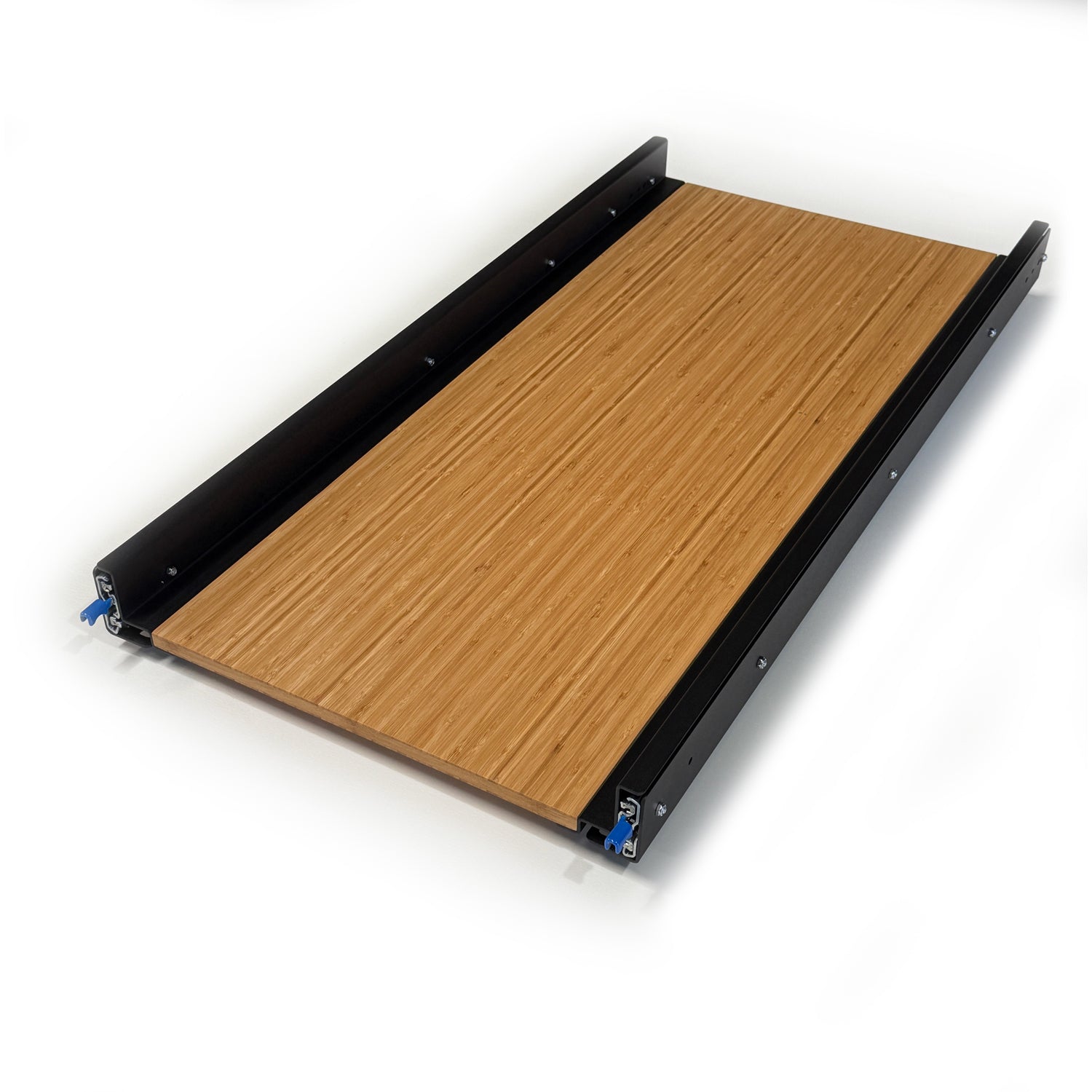 RB Components 48 inch DIY slide tray kit, a full extension slide tray with a timber deck