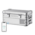 ICECO APL20 single zone aluminium freezer, a compact 20 liter 12 volt chest freezer in alloy