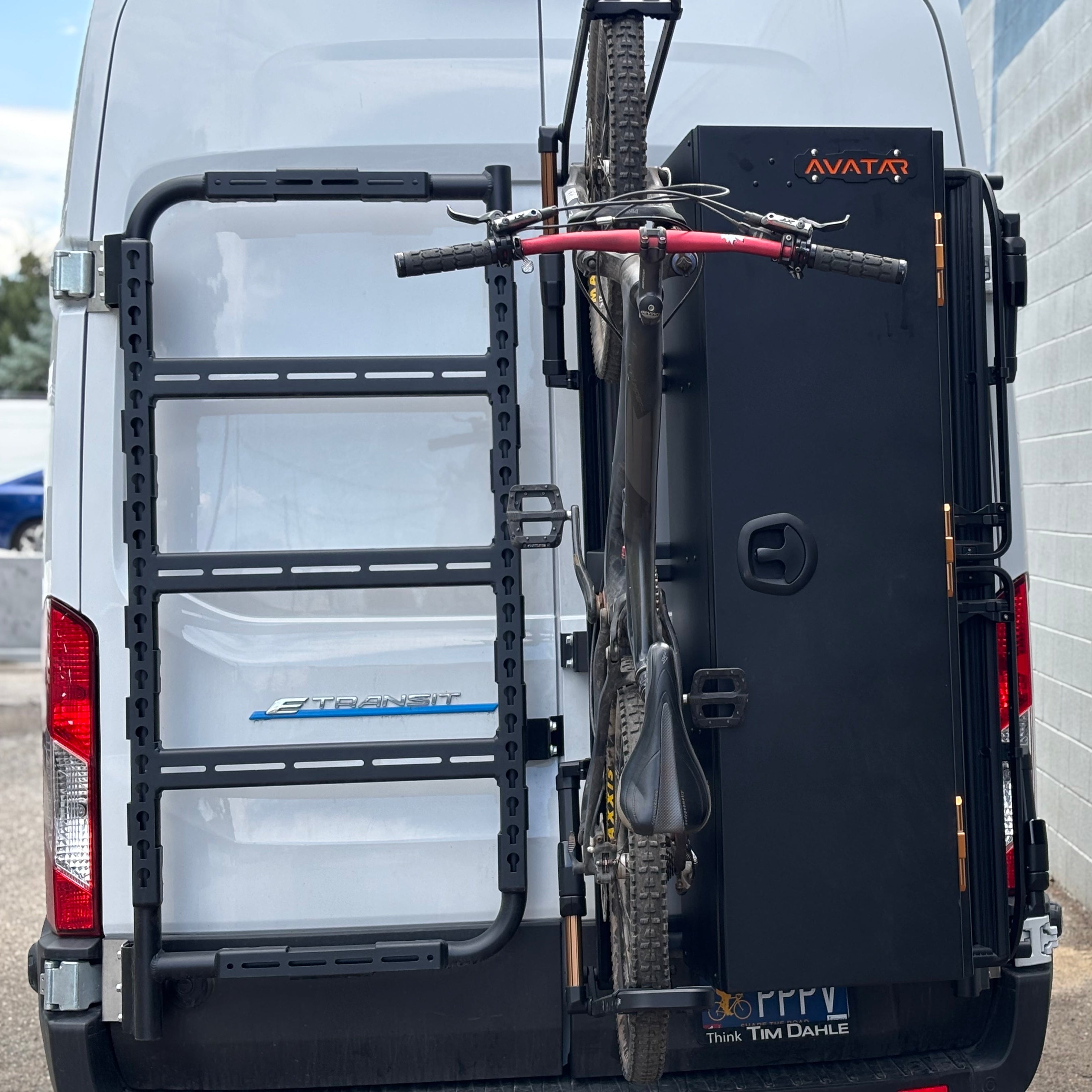 Wider view of the Avatar Offroad Centi Wide Van Storage Box, part of the Avatar Offroad van storage and overland range