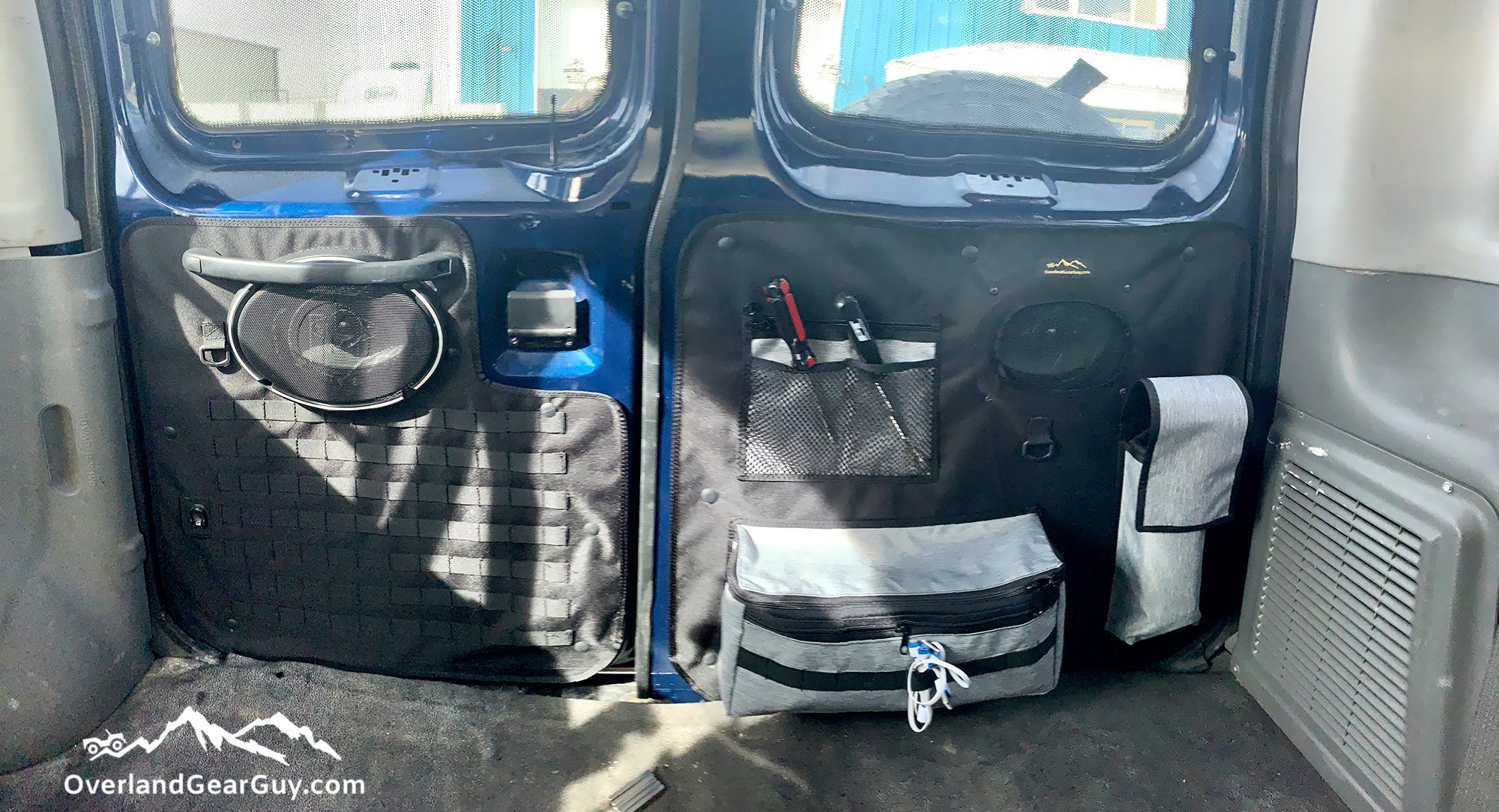 Ford Econoline Back Door - Rear Door Panel Organizer