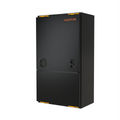 Avatar Offroad Giga full size van storage box shown closed, the largest box in the matte black range