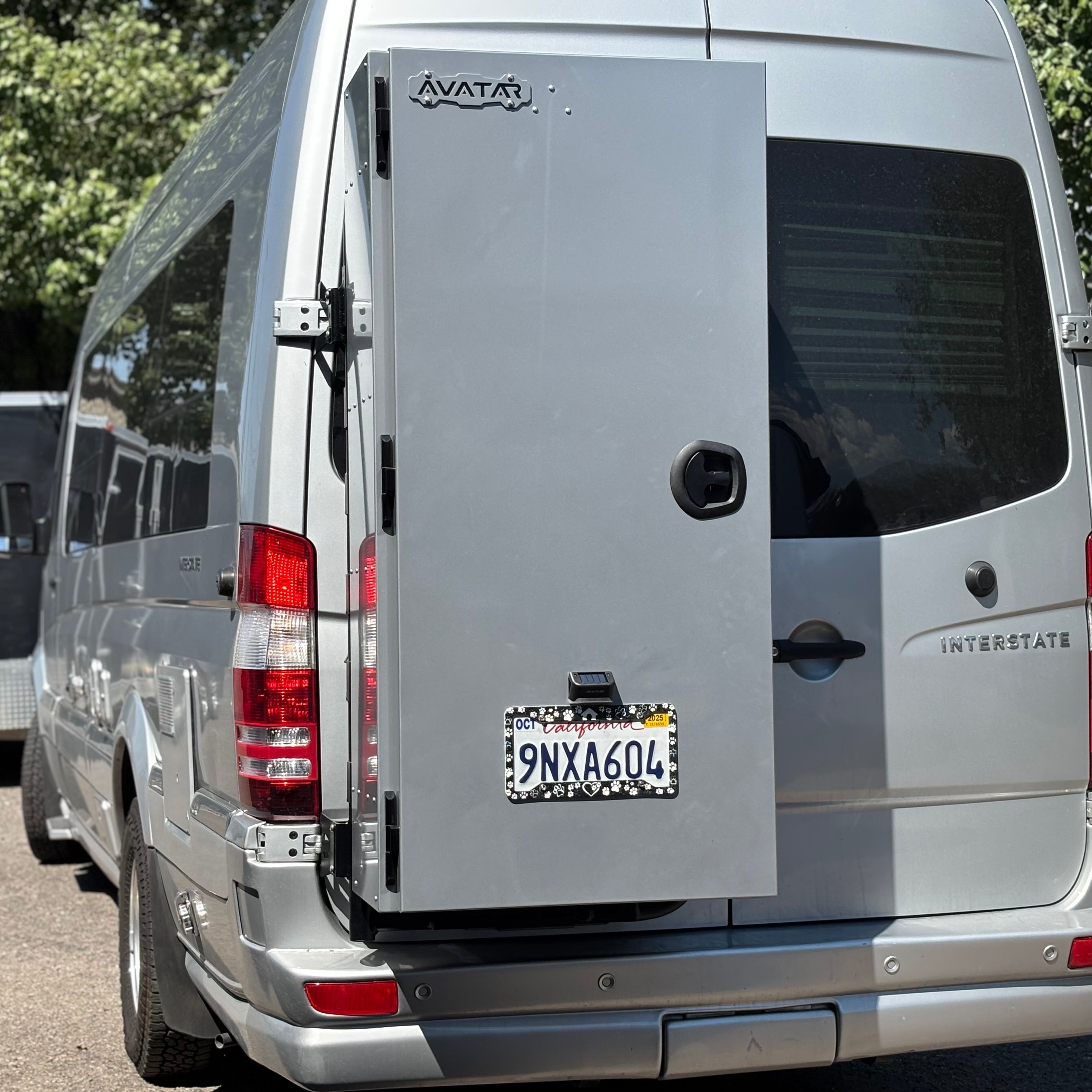 Angled view of the Avatar Offroad Caddie Golf Club Storage Box, part of the Avatar Offroad van storage and overland range