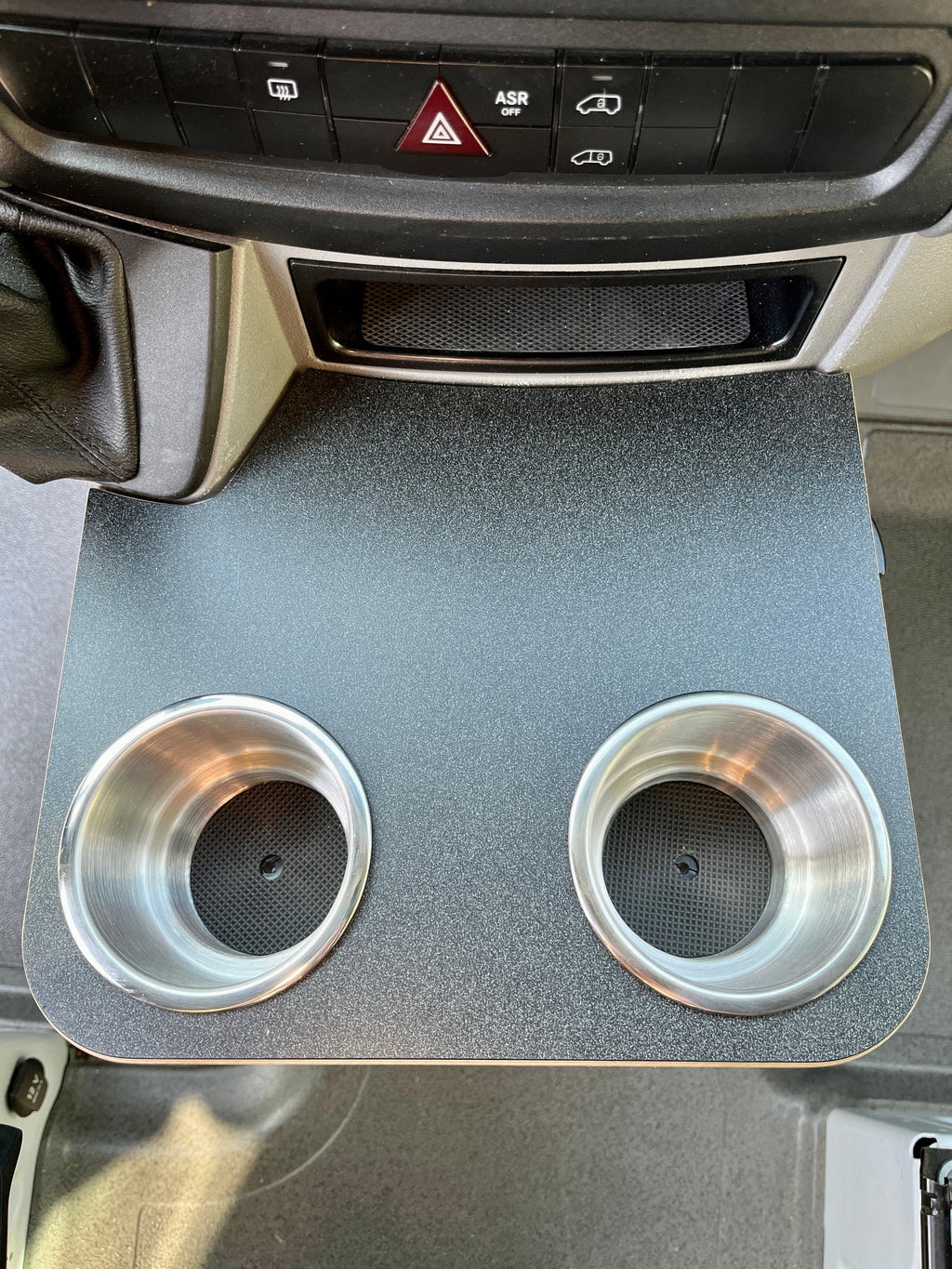 Mercedes-Benz Sprinter Cup Holder Accessories NCV3 06-18 Snack Tray Phone Table Stainless Camper Van