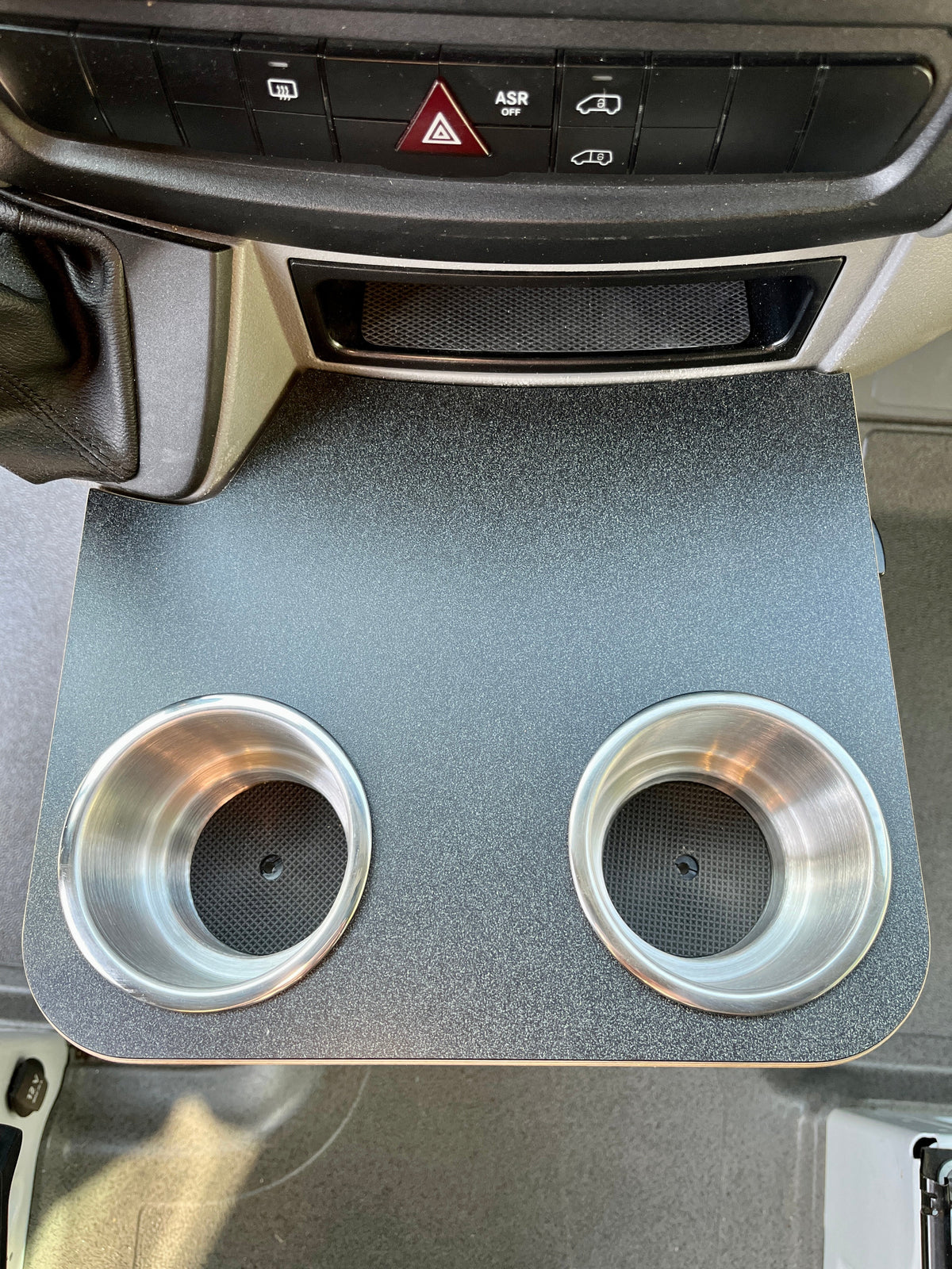 Mercedes-Benz Sprinter Cup Holder Accessories NCV3 06-18 Snack Tray Phone Table Stainless Camper Van