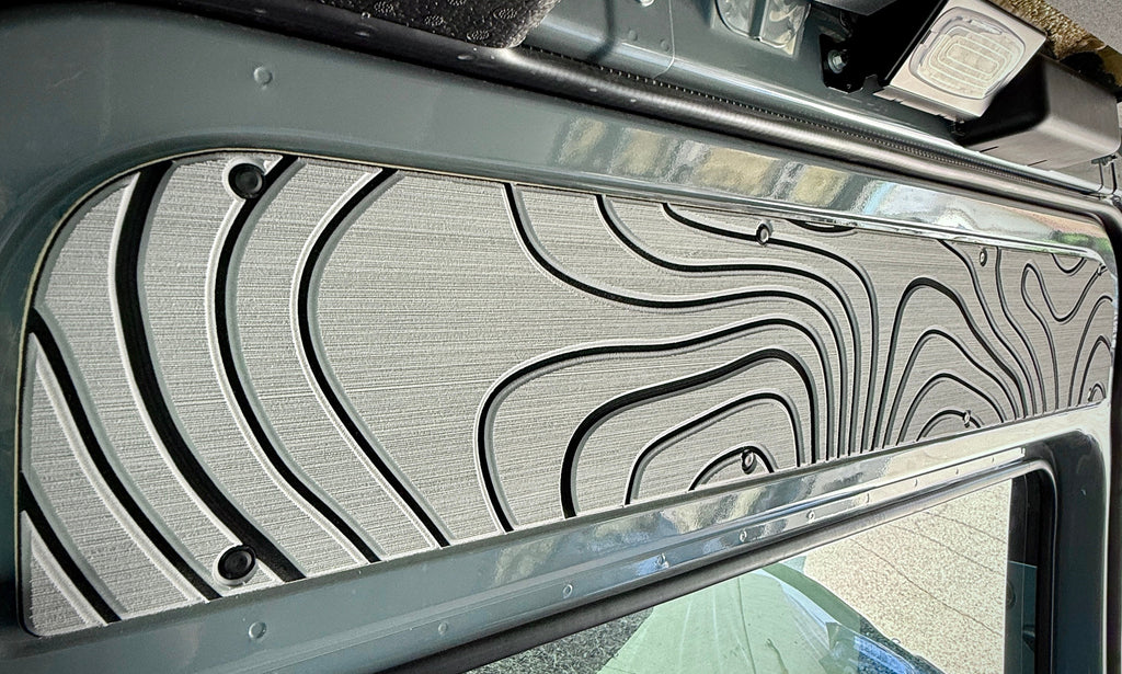 Sprinter Slider Door Panel – Topo Design (2007+)