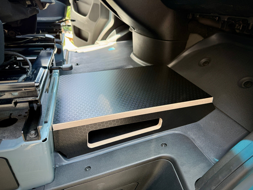 Mercedes-Benz Sprinter Black Hex Passenger Foot Platform Camper Van Stool