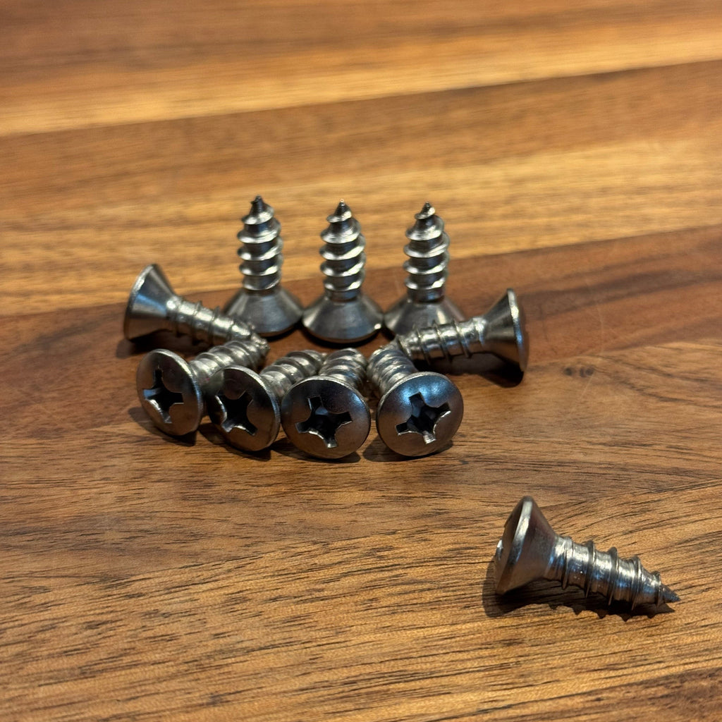 VANNON Stainless Steel Oval Head Screws Hardware Kit