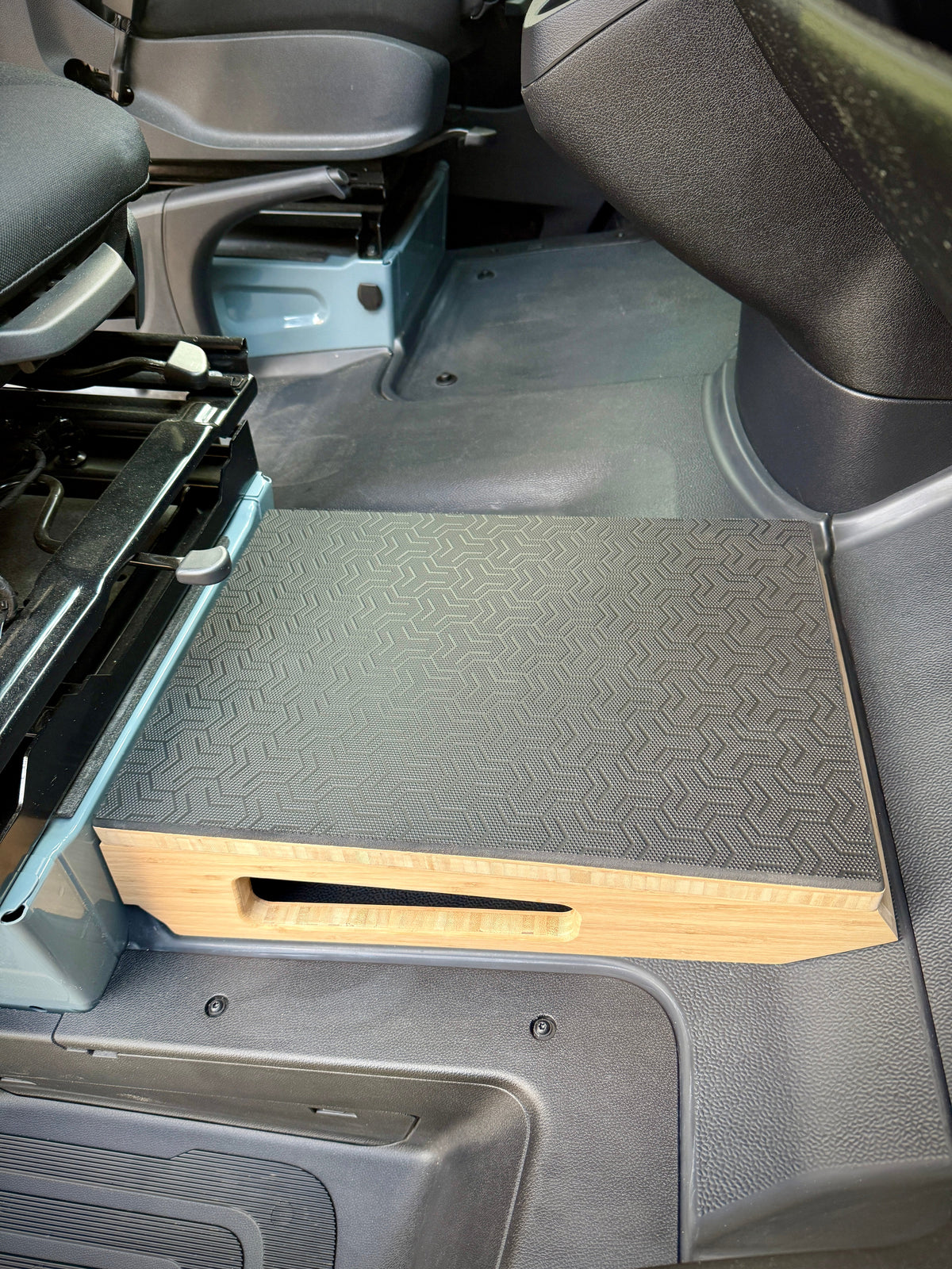 Mercedes-Benz Sprinter Bamboo Passenger Foot Platform Camper Van Stool