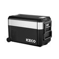 ICECO JP40 Pro single zone fridge freezer, a 40 liter wheeled chest fridge supplied with a cover