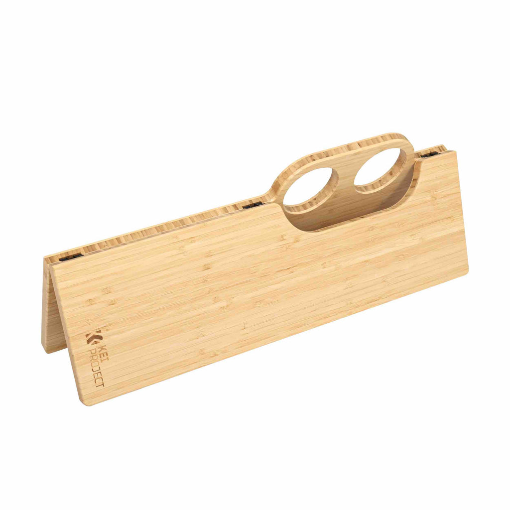 Kei Project Natural Bamboo Folding Table for Camper Vans Mercedes Sprinter