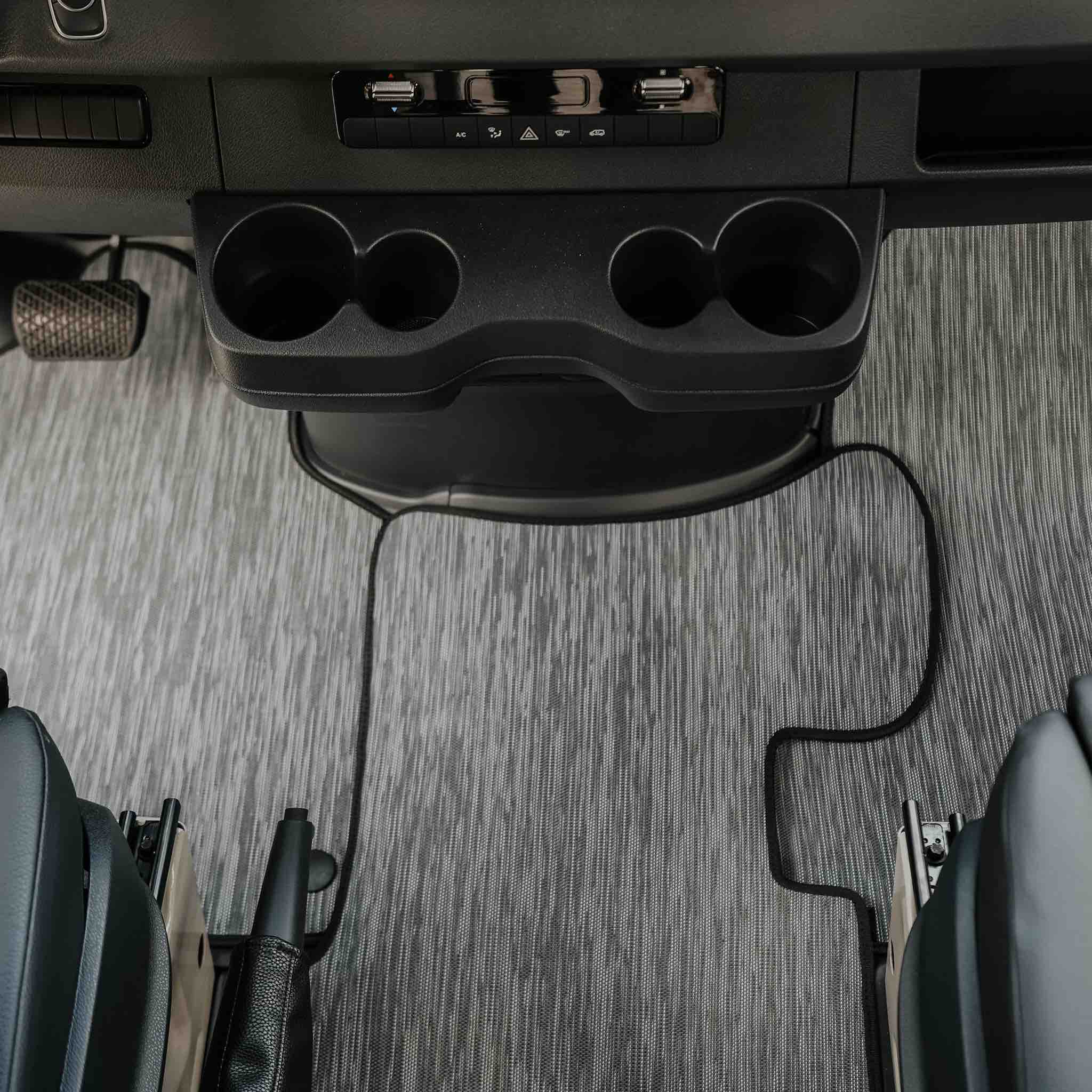 Kei Project Woven Path™ Premium Polyvinyl Floor Front Cab Mats for Mercedes Sprinter