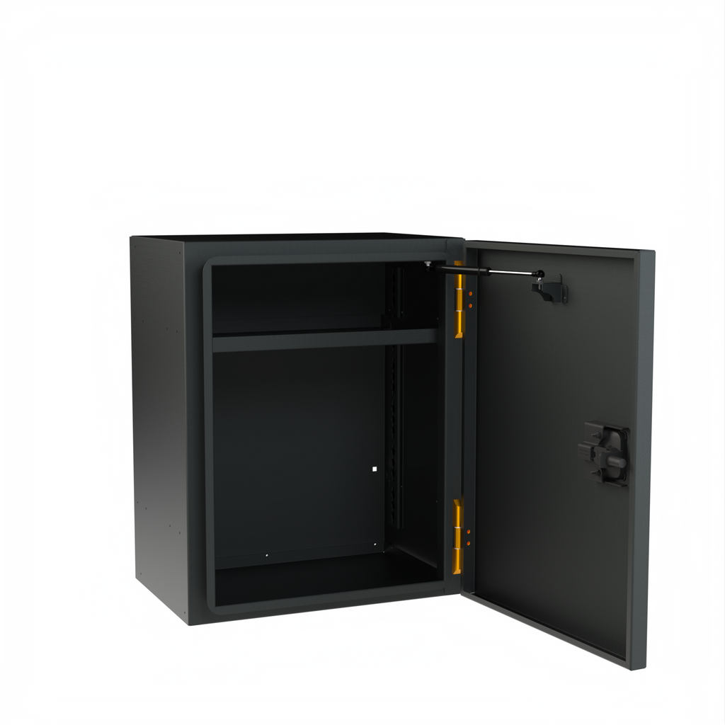 Open view of the Avatar Offroad Kilo Compact Van Storage Box, part of the Avatar Offroad van storage and overland range