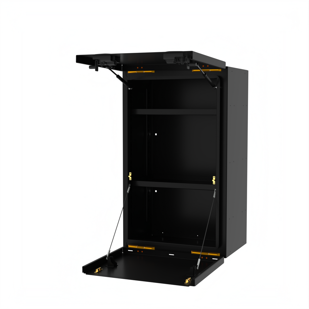 Another angle on the Avatar Offroad Mega Large Van Storage Box, part of the Avatar Offroad van storage and overland range