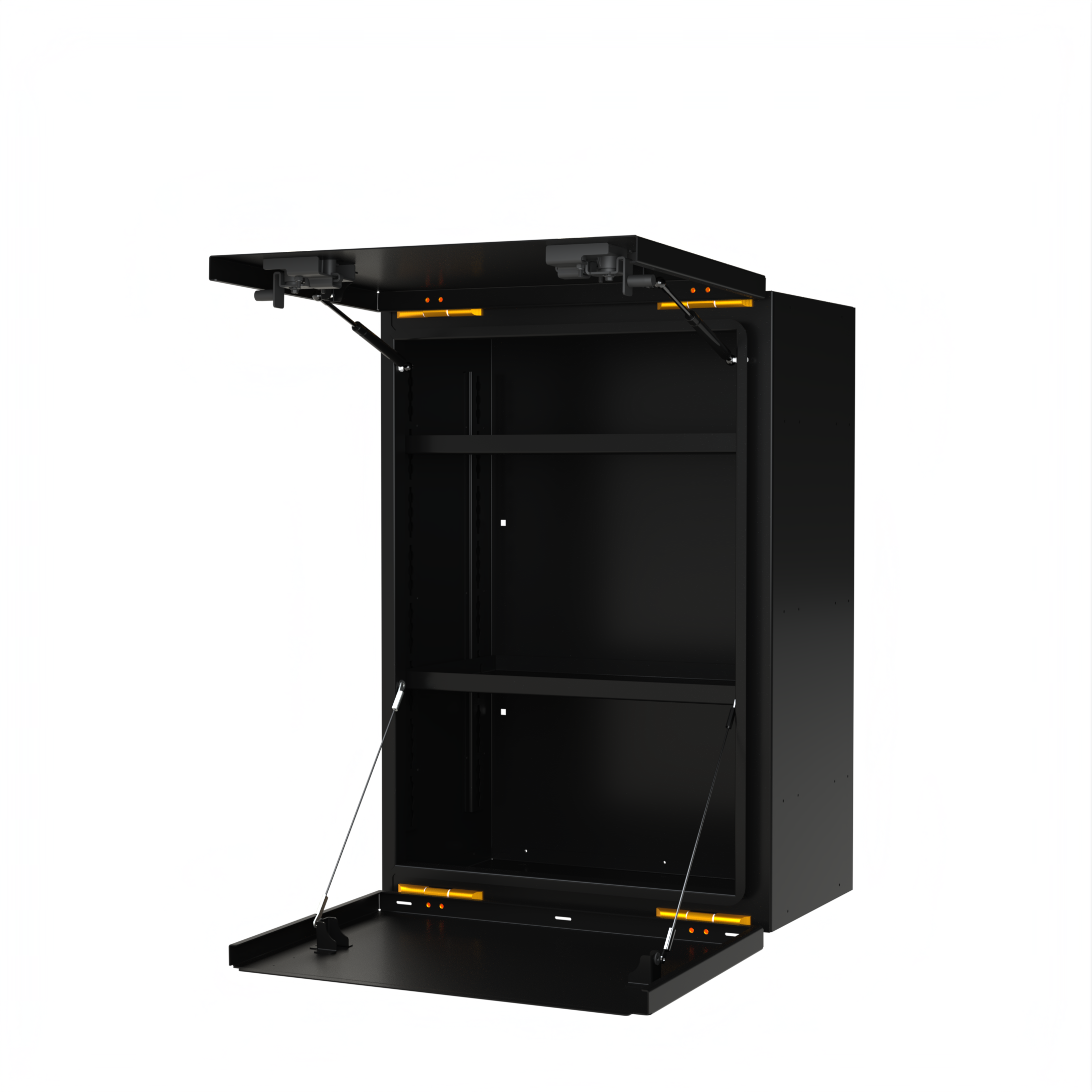 Open view of the Avatar Offroad Mega Large Van Storage Box, part of the Avatar Offroad van storage and overland range