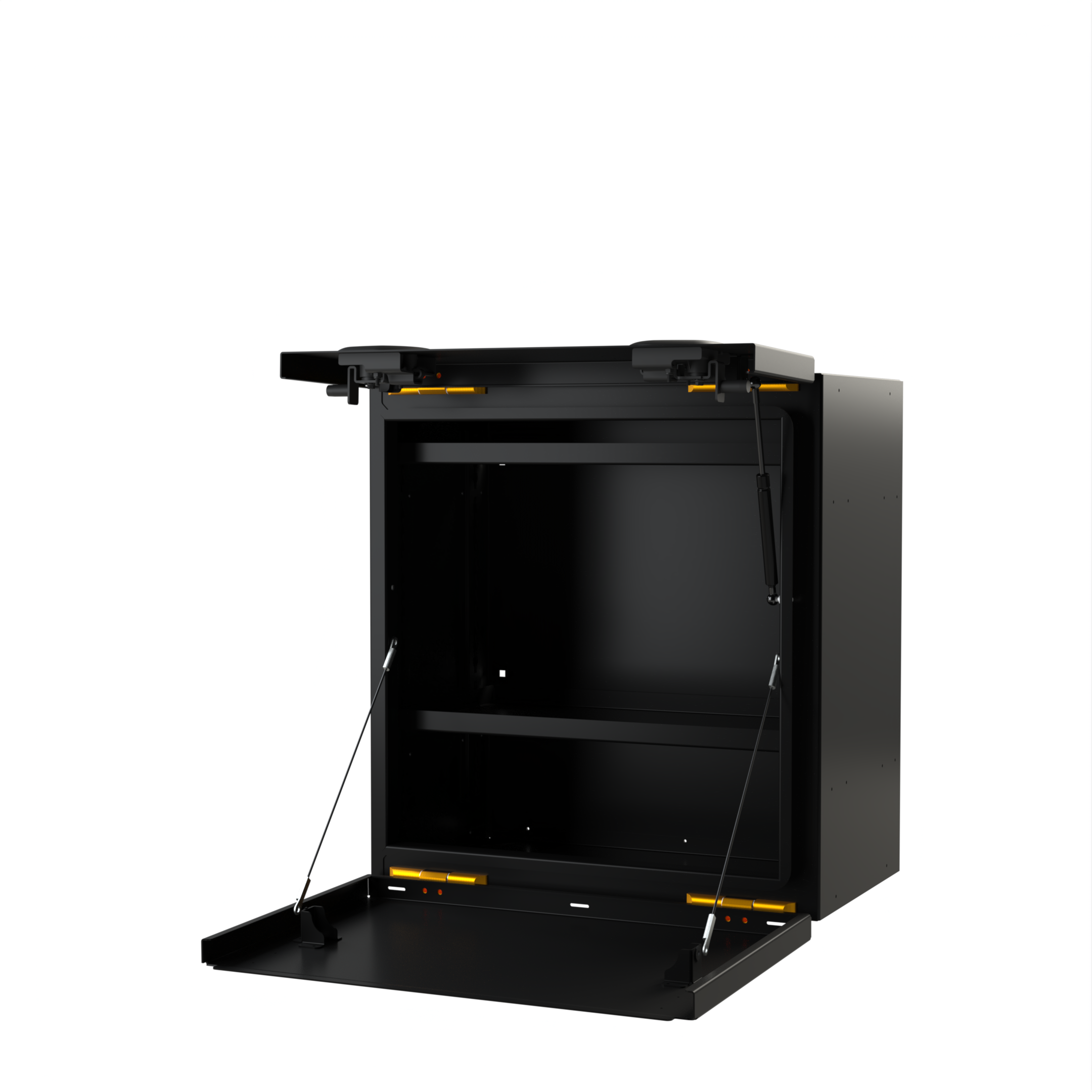 Close up of the Avatar Offroad Niko Van Storage Box, part of the Avatar Offroad van storage and overland range