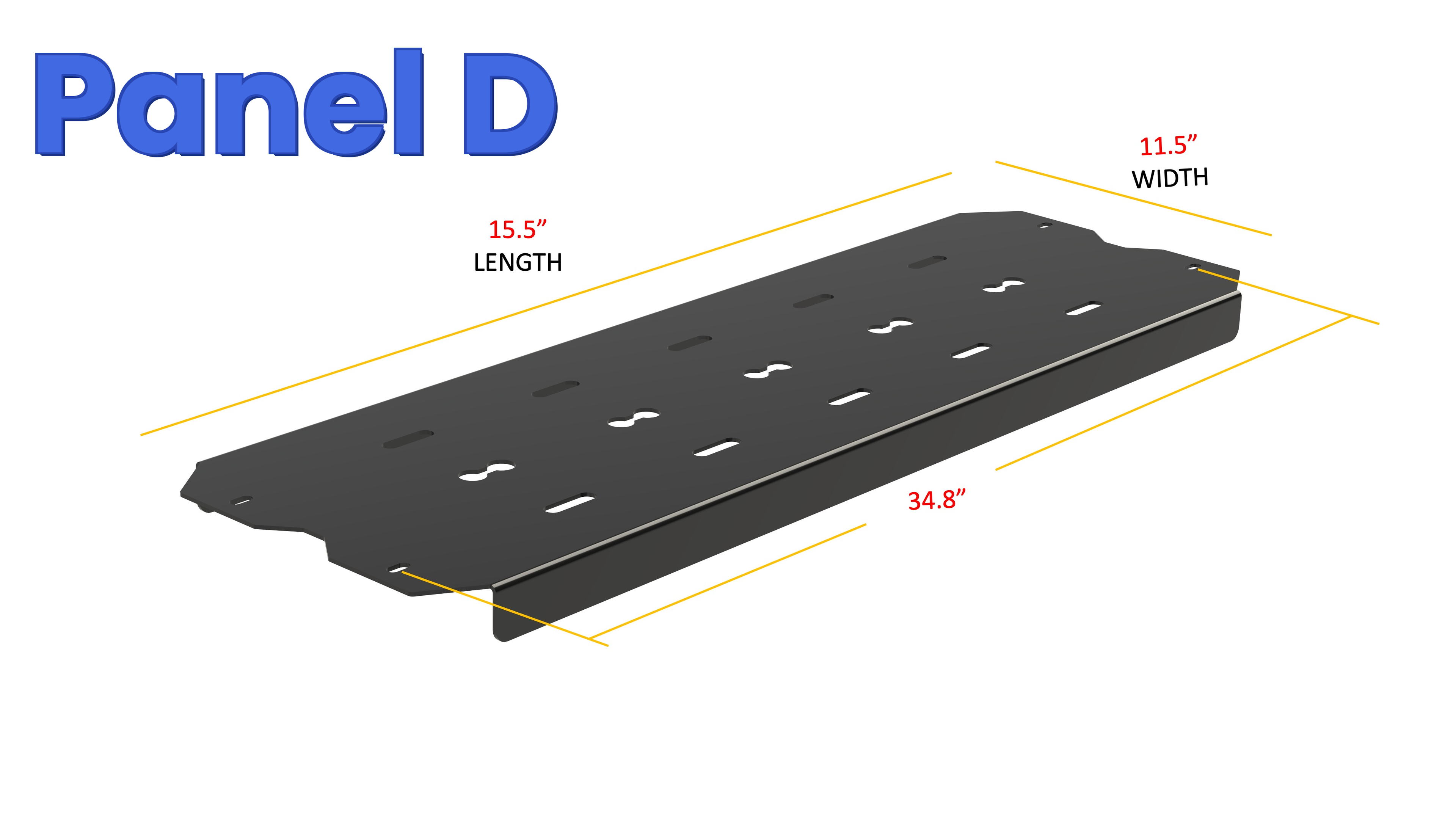 UNIVERSAL ROOF RACK DECKING PANELS