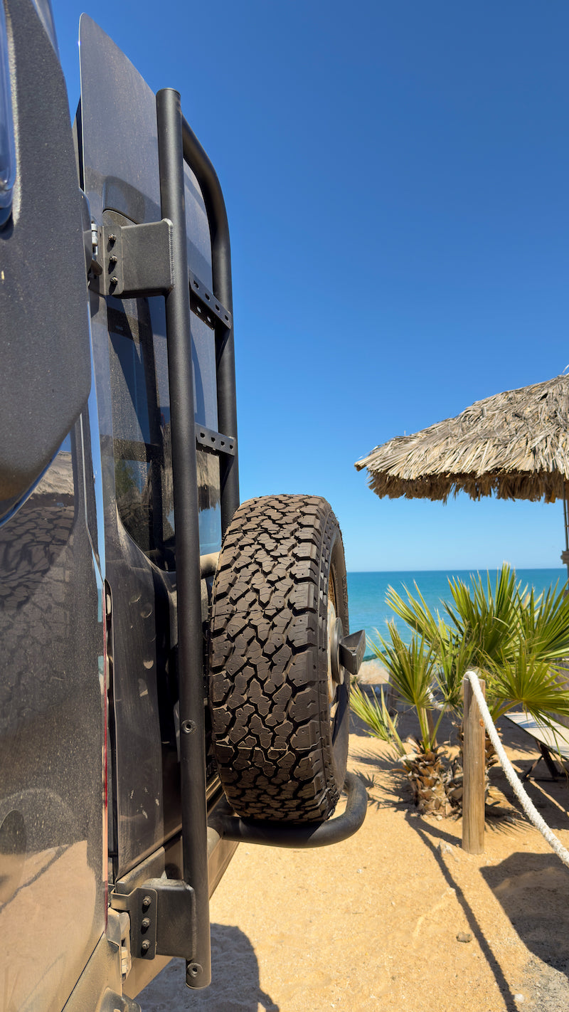 TRANSIT REAR TIRE CARRIER LADDER