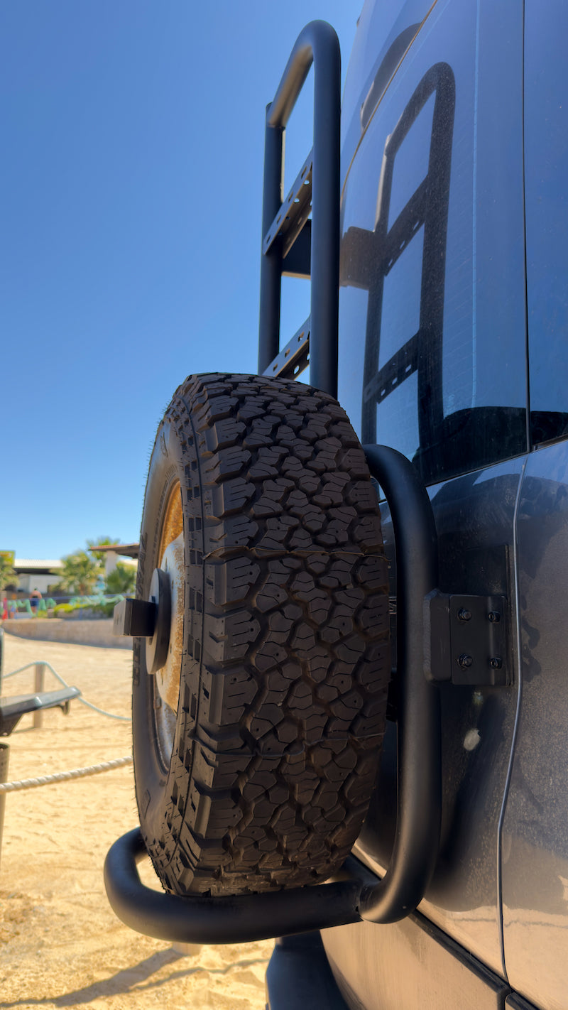 TRANSIT REAR TIRE CARRIER LADDER