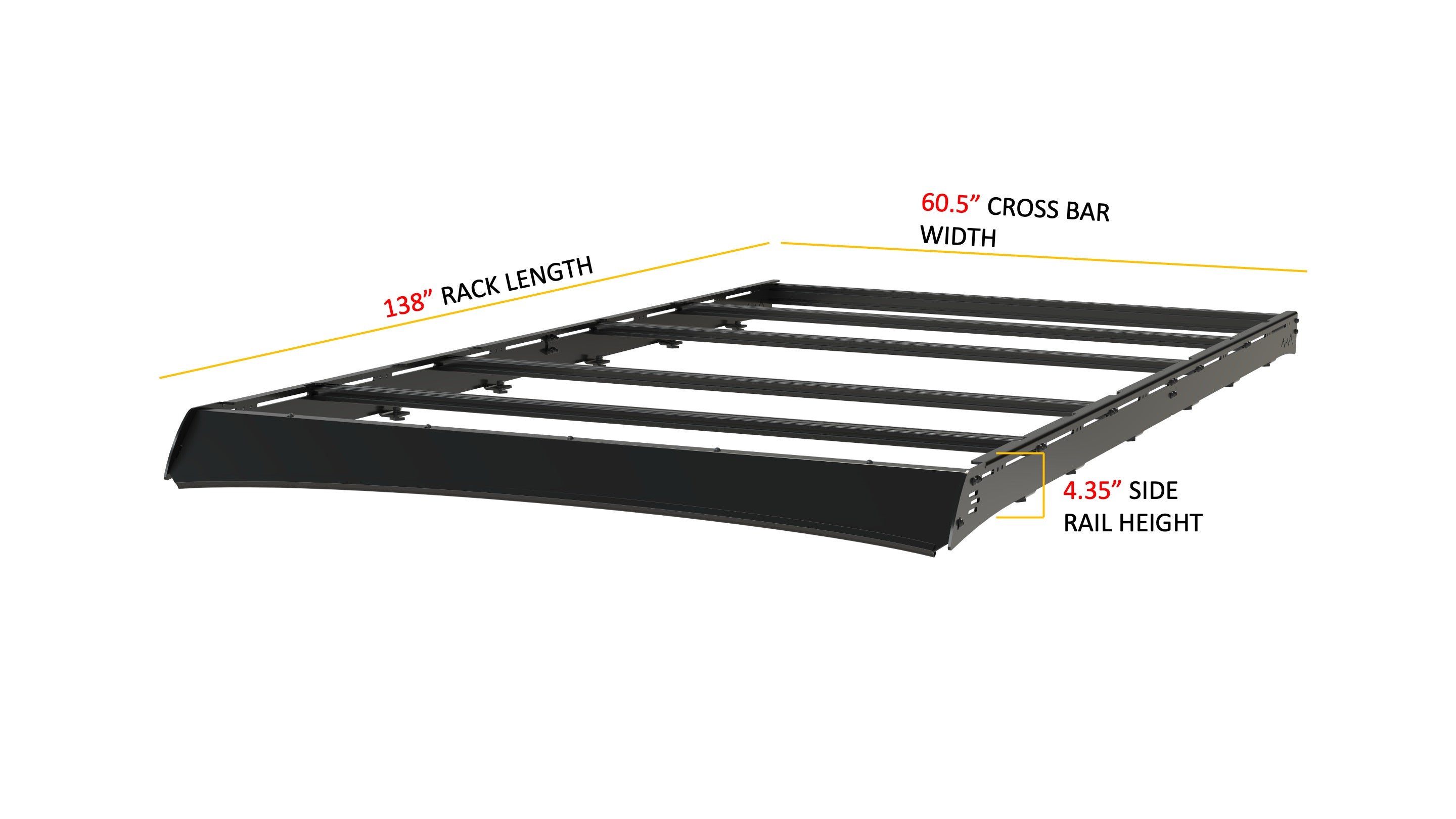 SPRINTER 144" LOW ROOF STEALTH 2.0 ROOF RACK