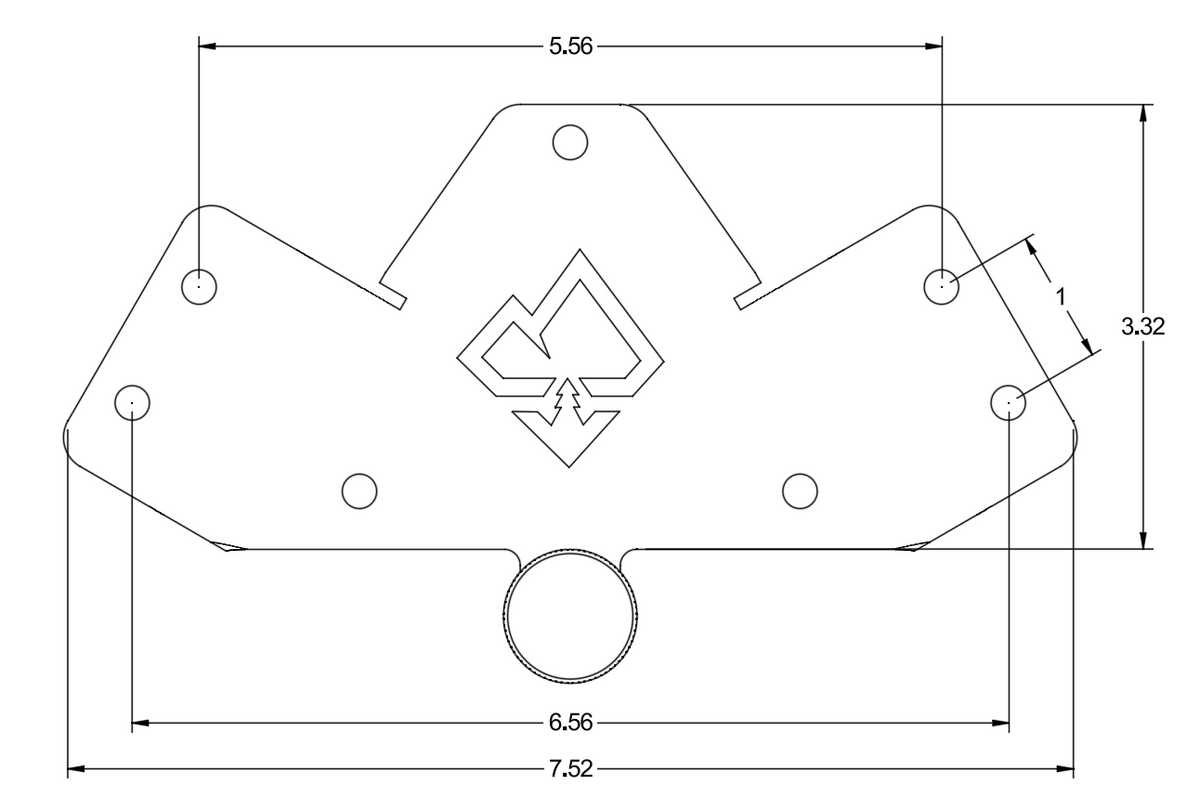 Starlink Mini Low-Profile Roof Rack Mount