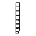 Front view of the Avatar Offroad Side Ladder for Mercedes Sprinter, part of the Avatar Offroad van storage and overland range