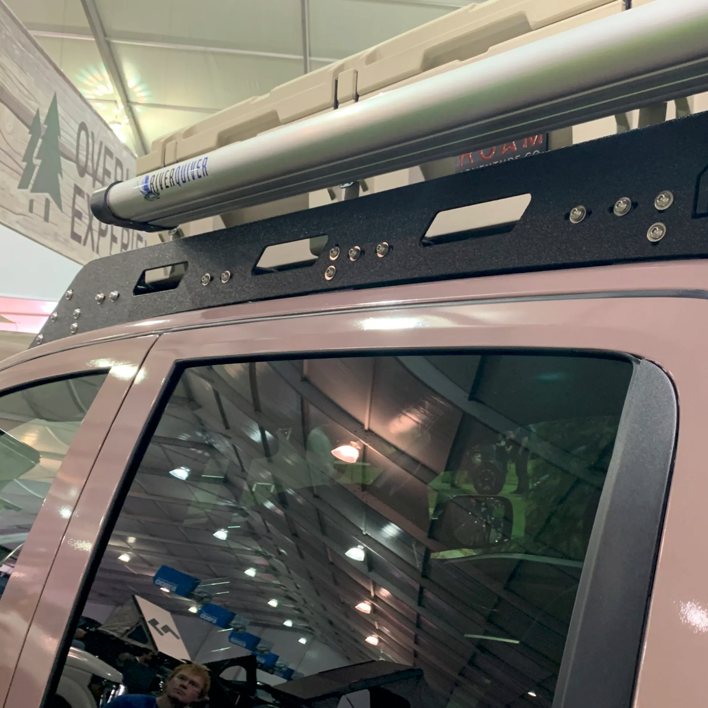 Alternate view of the Avatar Offroad Roof Rack for Nissan Titan, part of the Avatar Offroad van storage and overland range