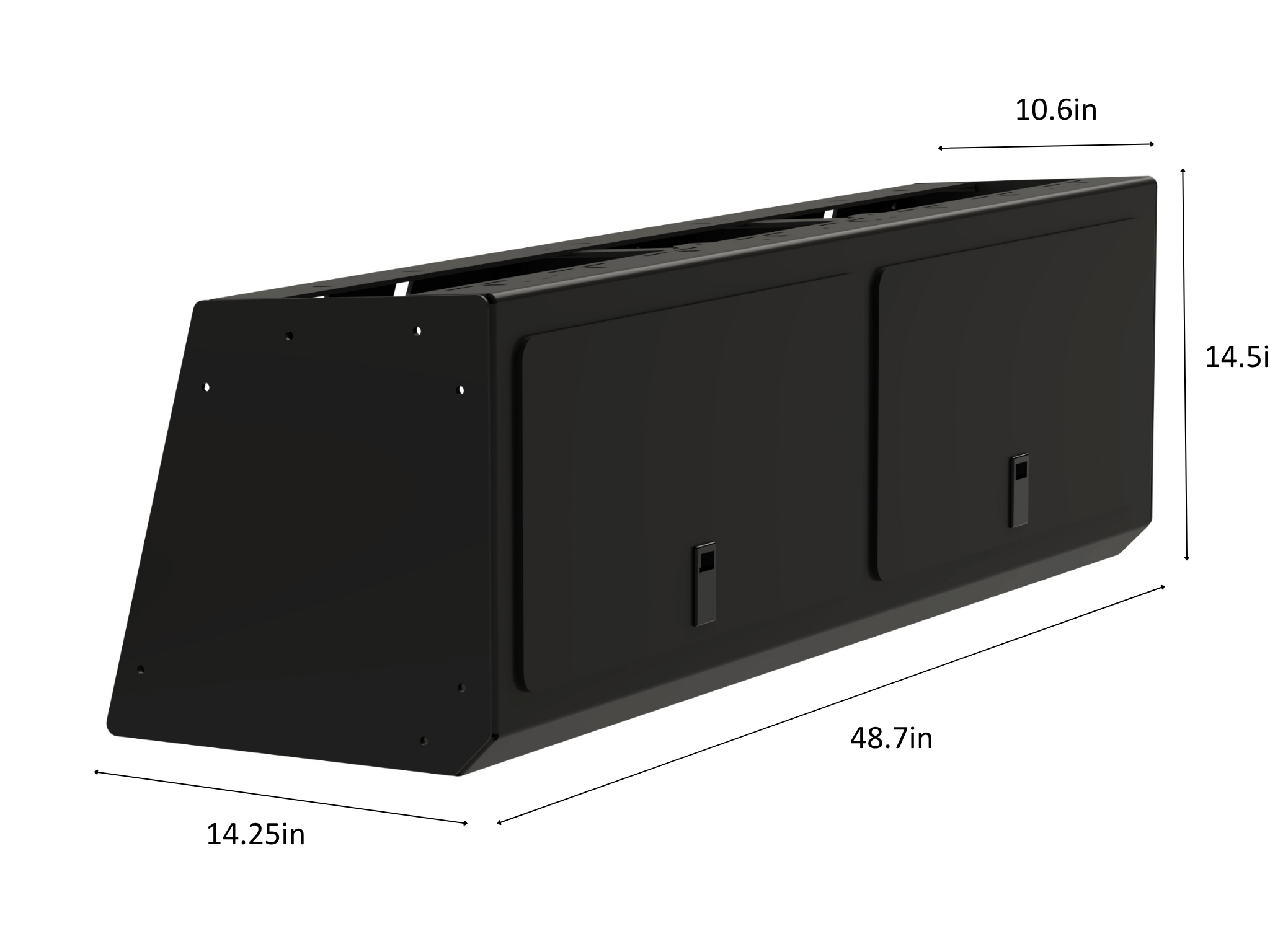 SPRINTER VAN CABINET - 48" POP-UP DOOR