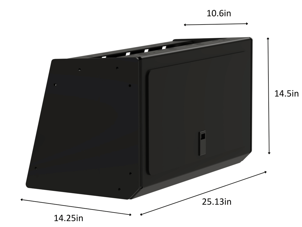 SPRINTER VAN CABINET - 24" POP-UP DOOR