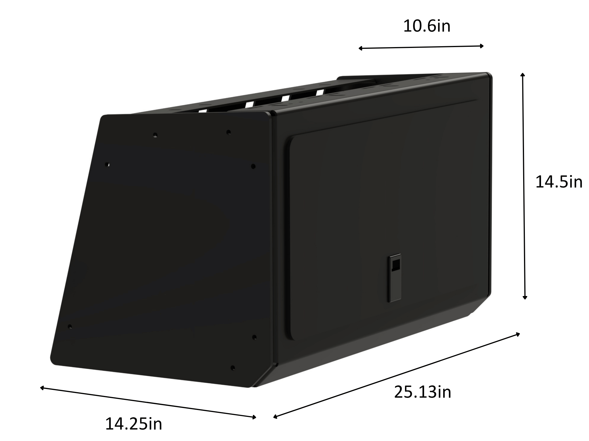 SPRINTER VAN CABINET - 24" POP-UP DOOR