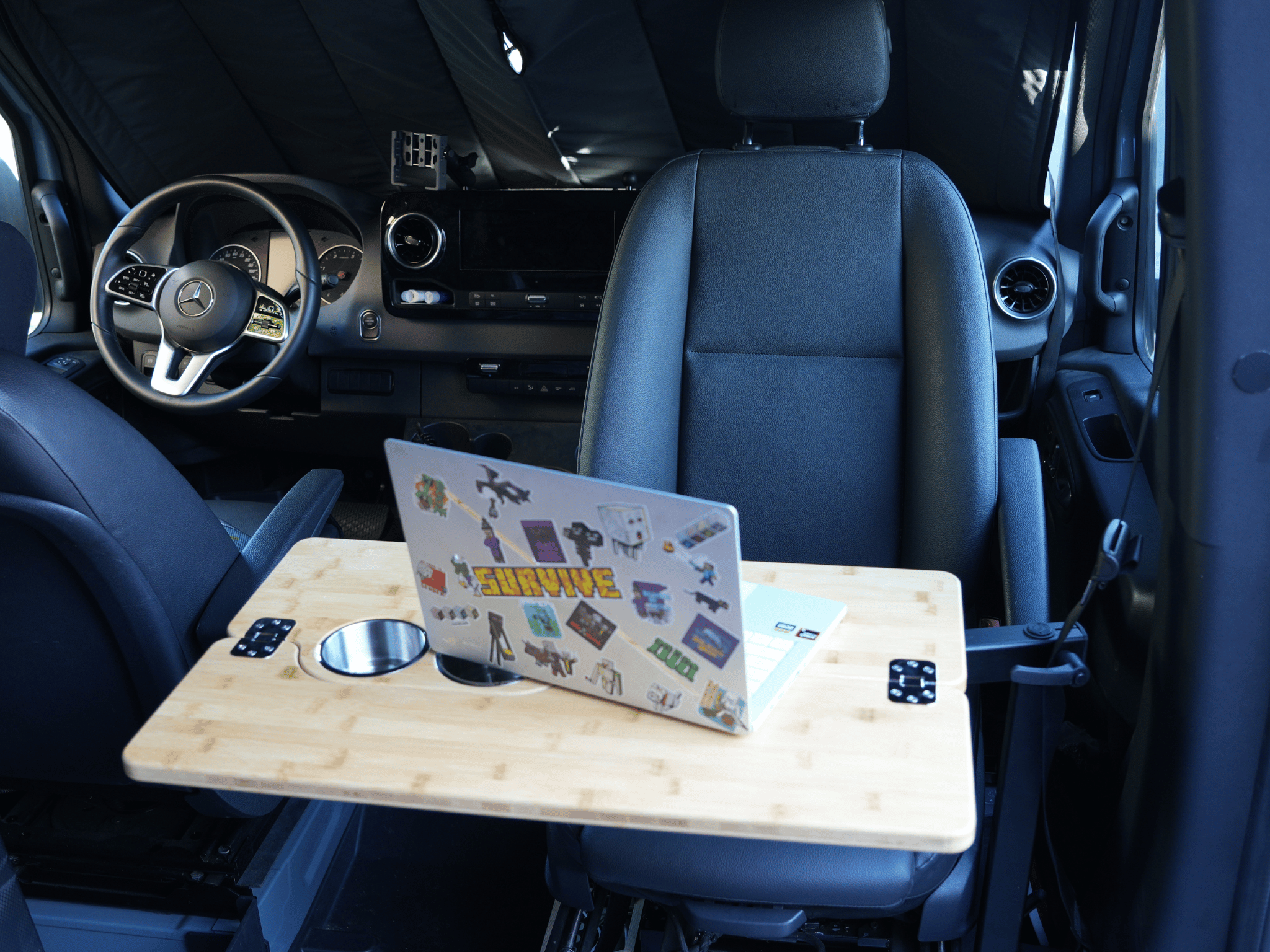 Sprinter Passenger Or Driver B-Pillar Table Adapter