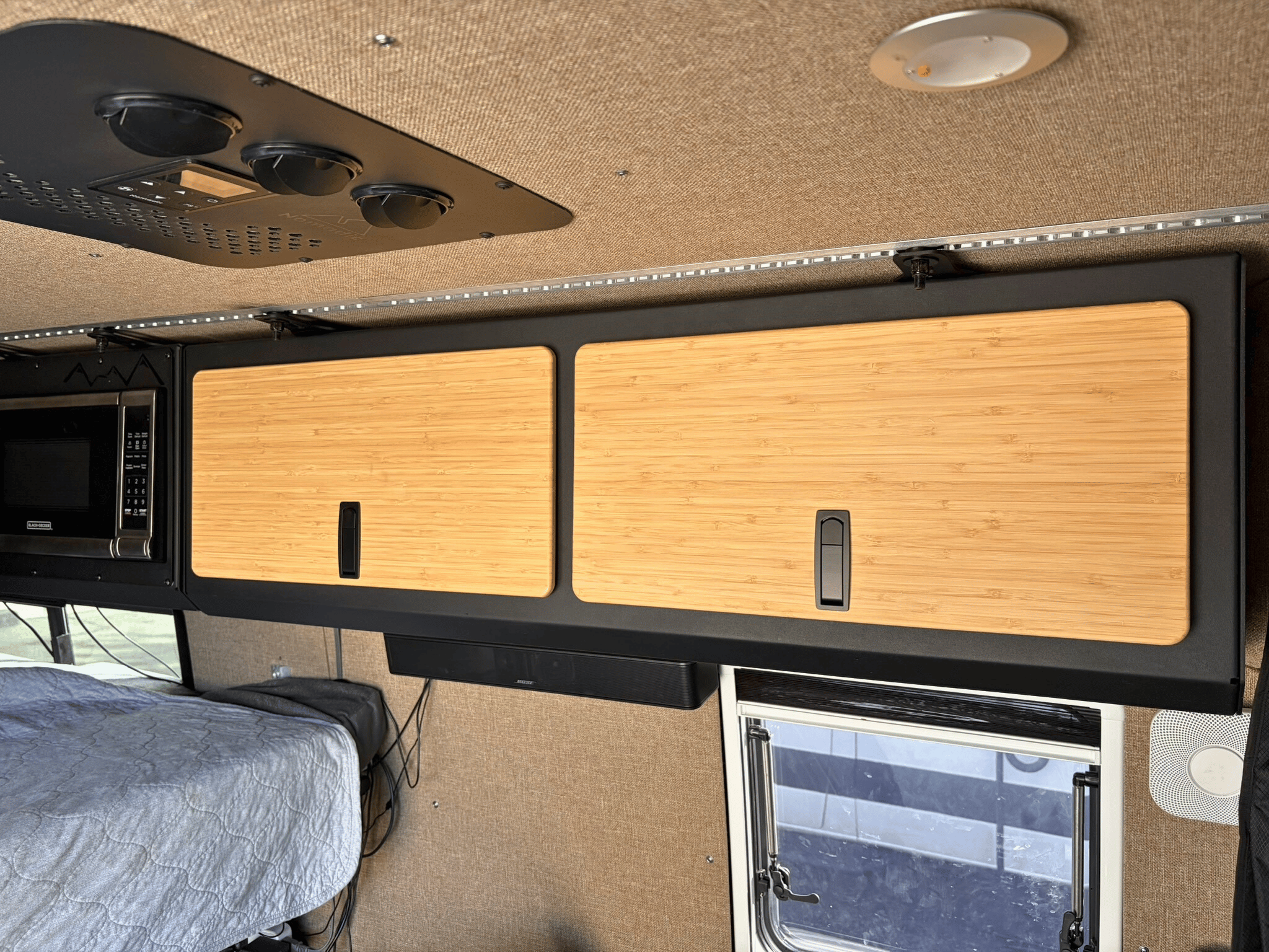SPRINTER VAN CABINET - 48" POP-UP DOOR