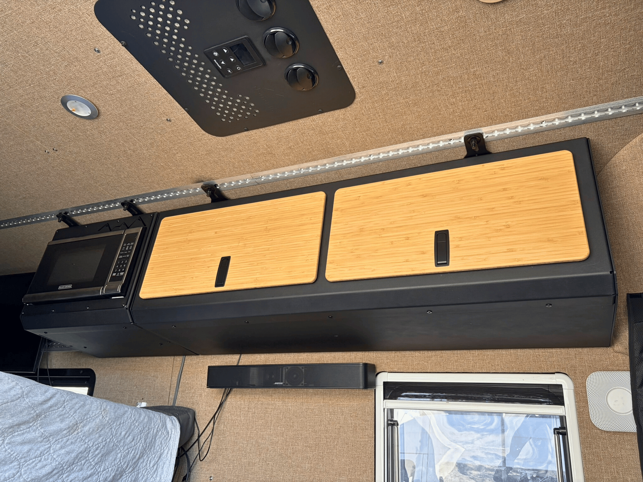 SPRINTER VAN CABINET - 48" POP-UP DOOR