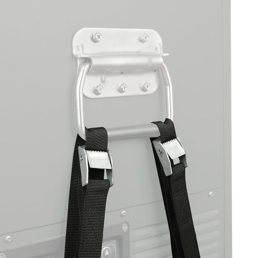 Wider view of the ICECO Fridge Slide Mount for JP Pro, VL45, and APL35 Series, a steel fridge slide for vehicle mounting