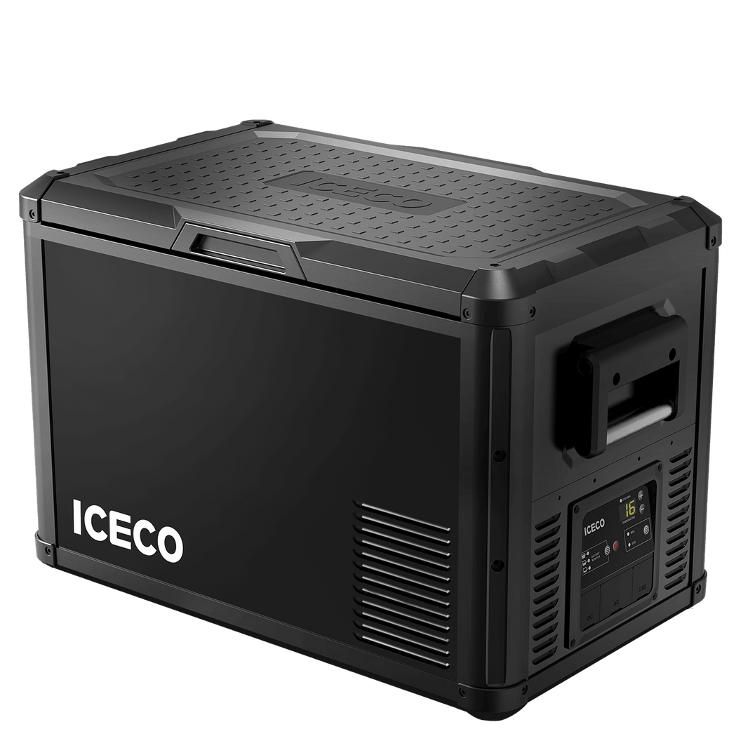 ICECO VL45ProS single zone portable fridge freezer, a 45 liter 12 volt compressor chest fridge