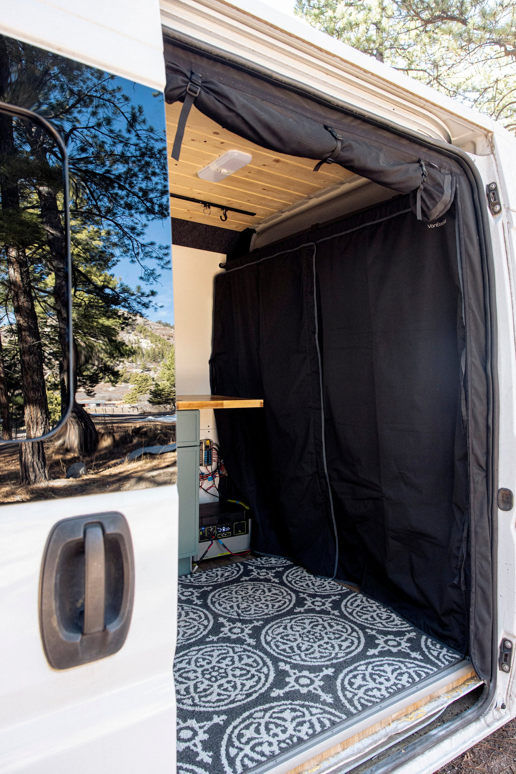Ram Promaster Insulated Privacy Curtain