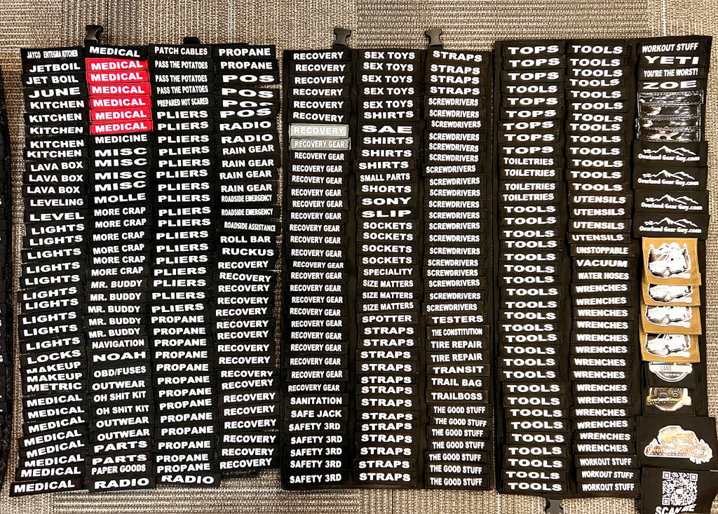 Custom Velcro Name Tags