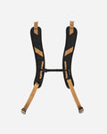 DAYLODGE Workspace backpack straps shown in a studio view, padded shoulder straps for the field bag