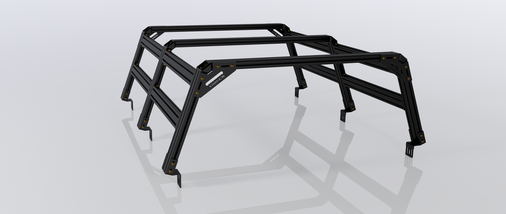 Dodge Ram 2500/3500 HD XTR3 Pre-configured Bed Rack (Straight Bed) | XTR3