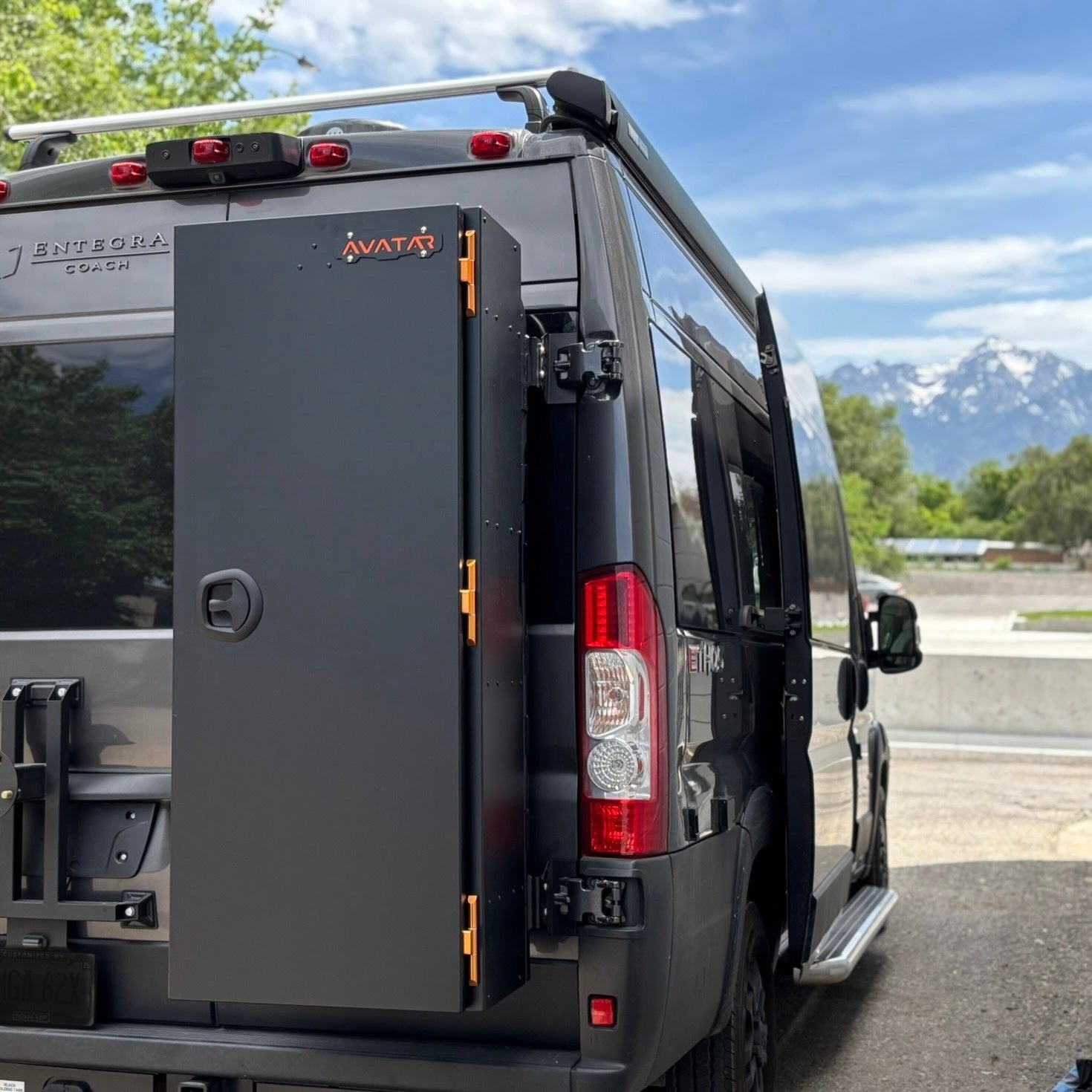 Alternate view of the Avatar Offroad Caddie Golf Club Storage Box, part of the Avatar Offroad van storage and overland range