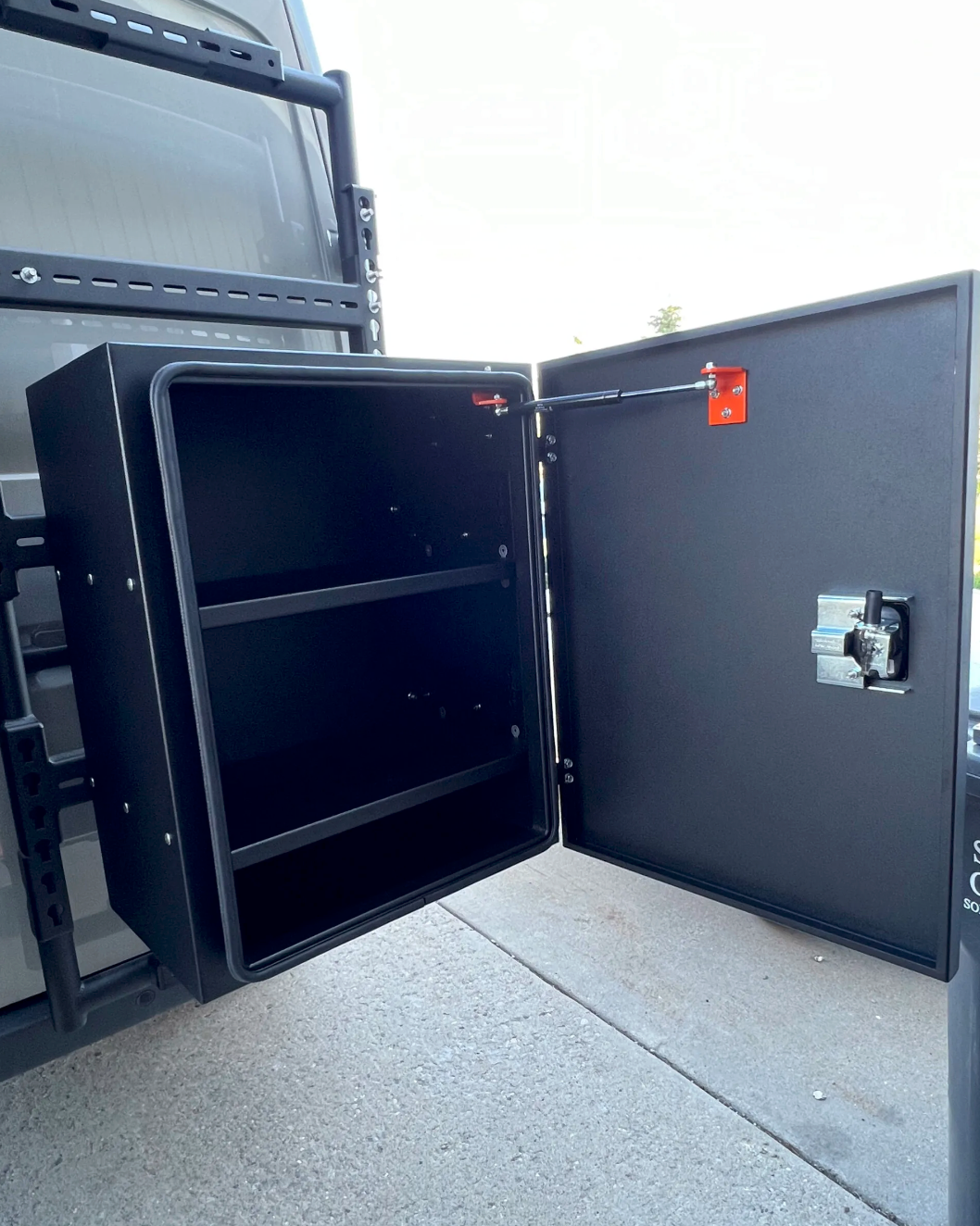 Alternate view of the Avatar Offroad Kilo Compact Van Storage Box, part of the Avatar Offroad van storage and overland range