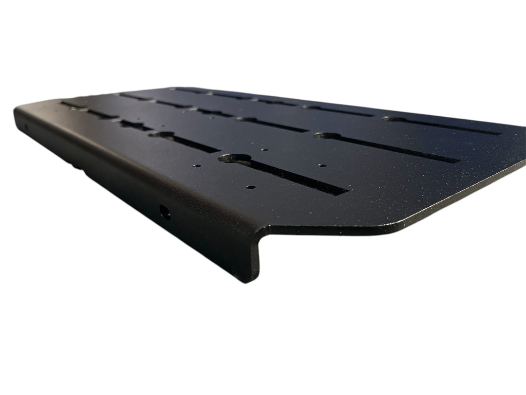 Additional view of the Avatar Offroad Modular MOLLE Panel for the Massif, fitted to an overland van build