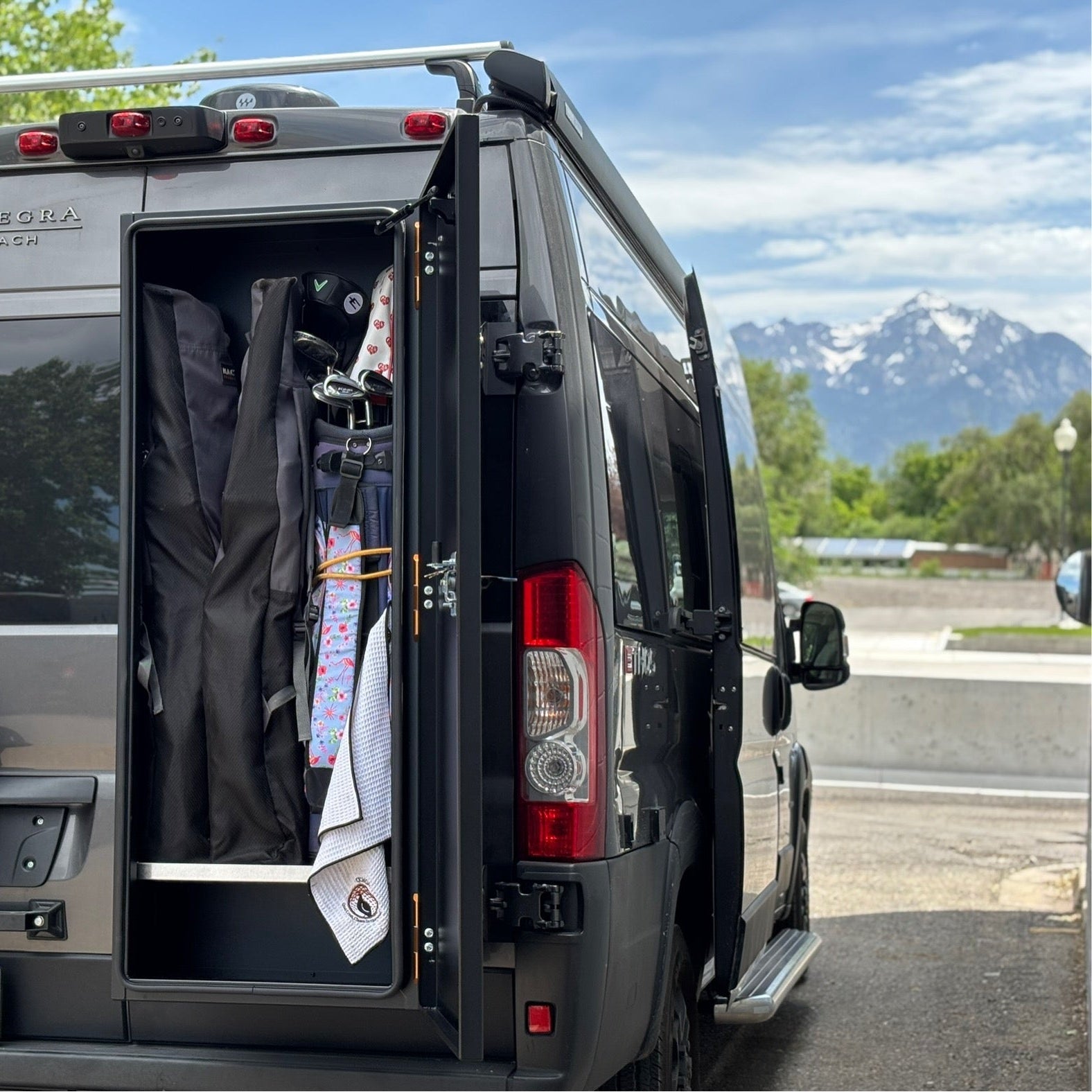 Additional view of the Avatar Offroad Caddie Golf Club Storage Box, part of the Avatar Offroad van storage and overland range
