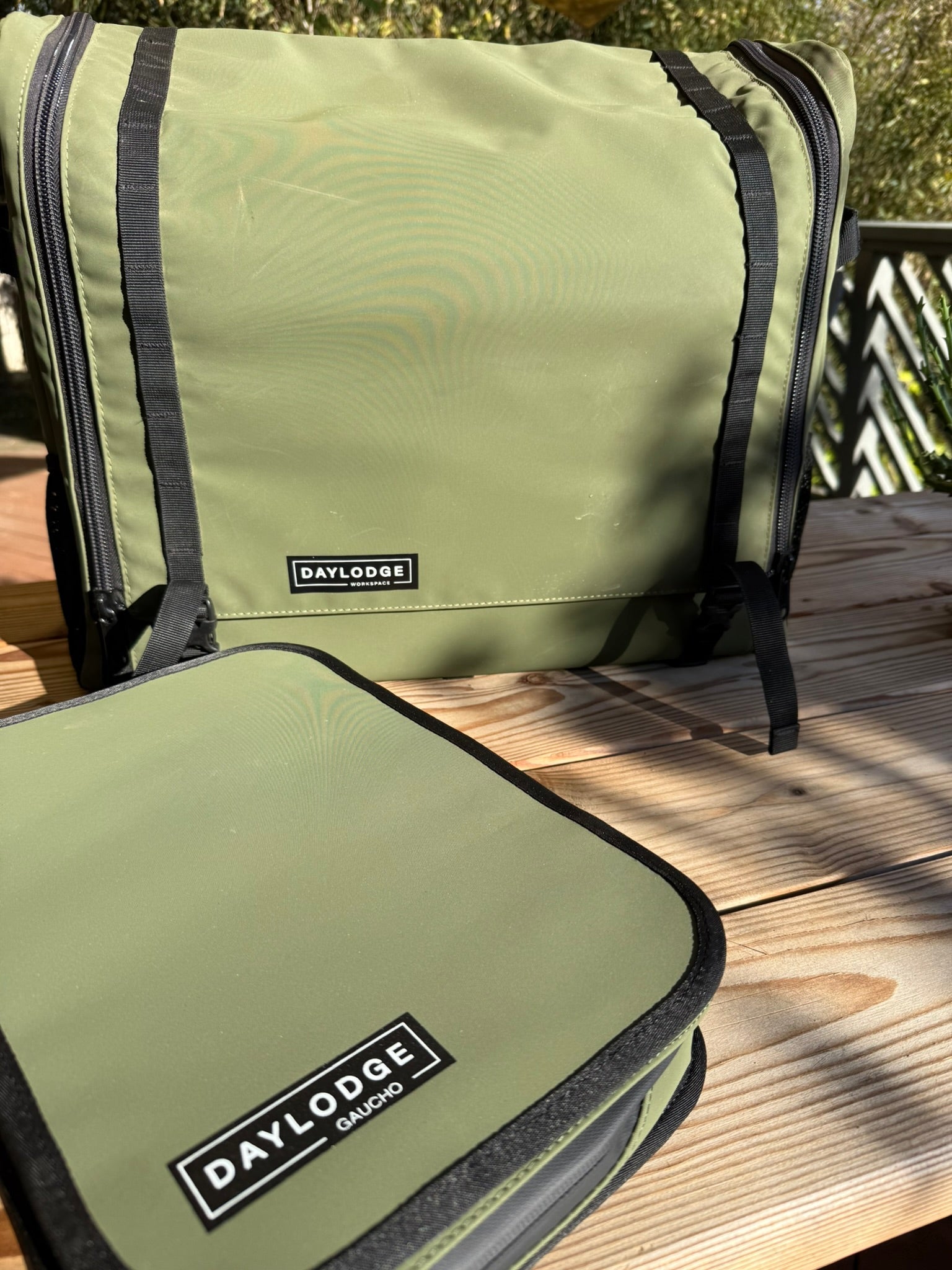 Additional view of the DAYLODGE Gaucho Kitchen Case, part of a vehicle based camp and travel setup
